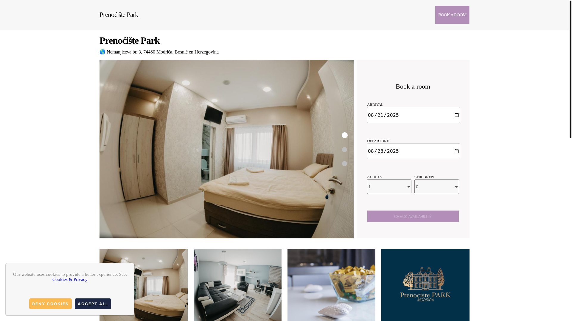 website screenshot of https://preno-i-te-park.org.es/