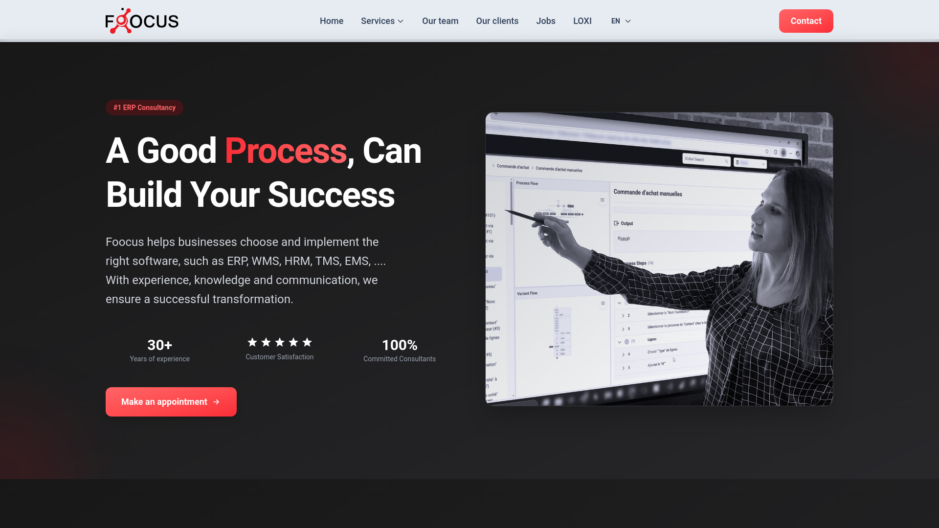 website screenshot of https://foocus-website.pages.dev/