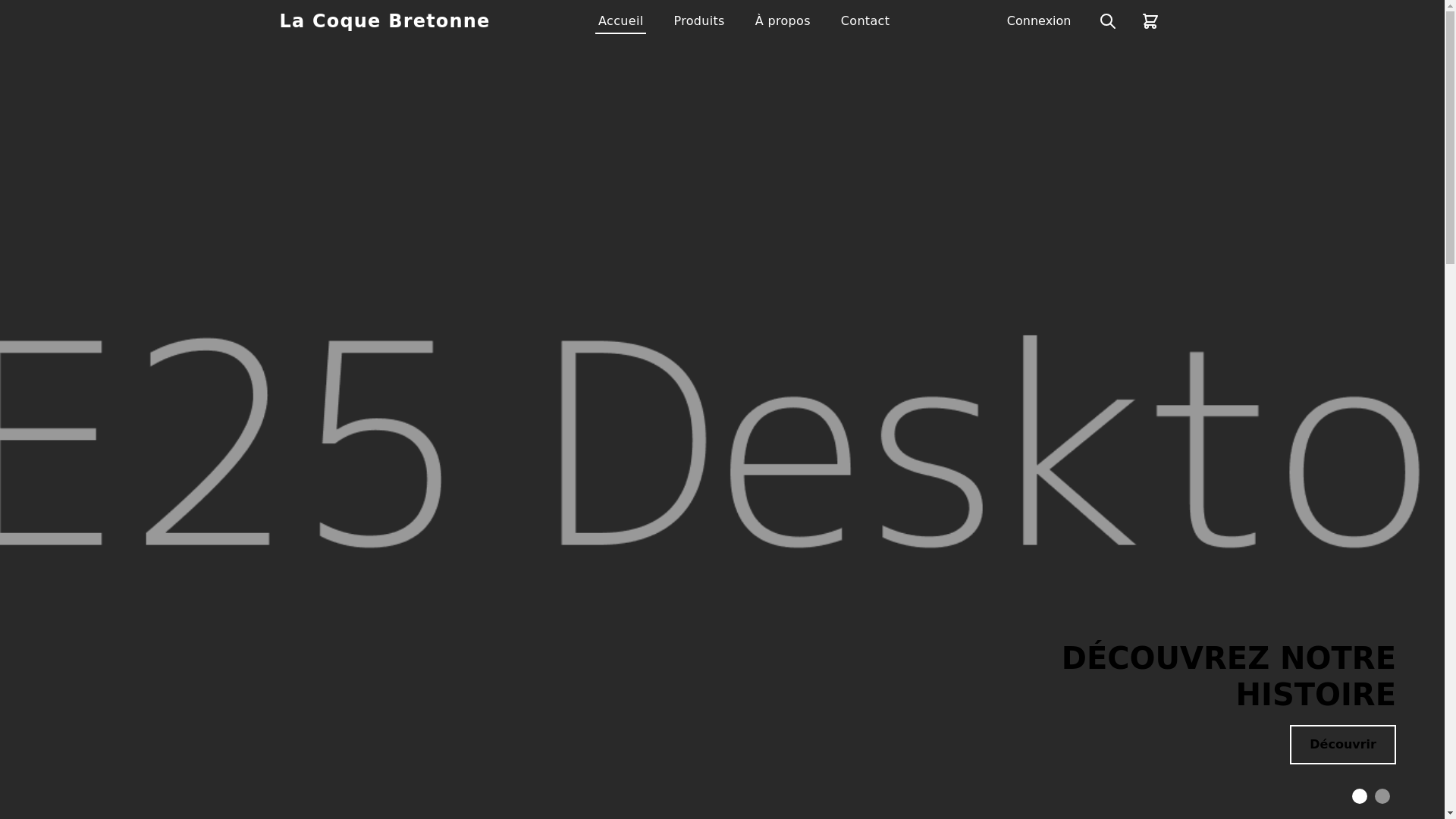 website screenshot of https://la-coque-bretonne.pages.dev/