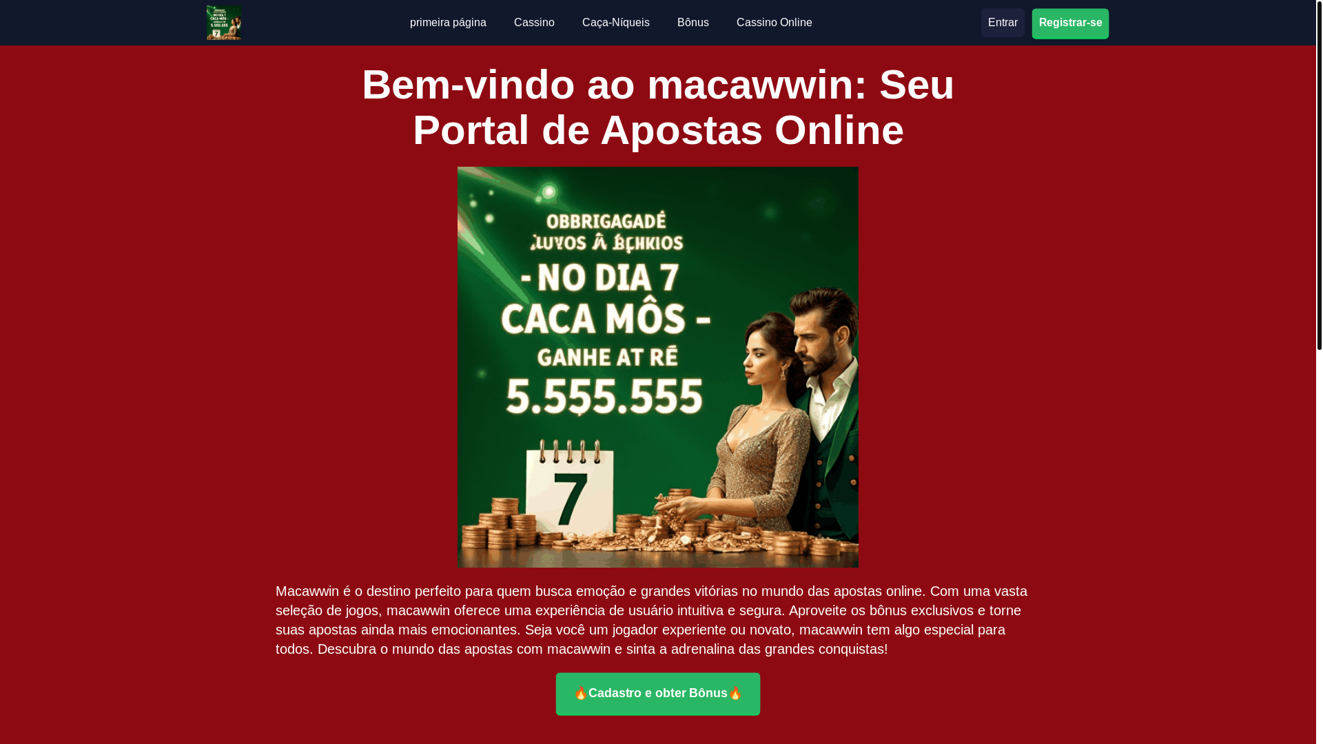 website screenshot of https://macawwinb.com/