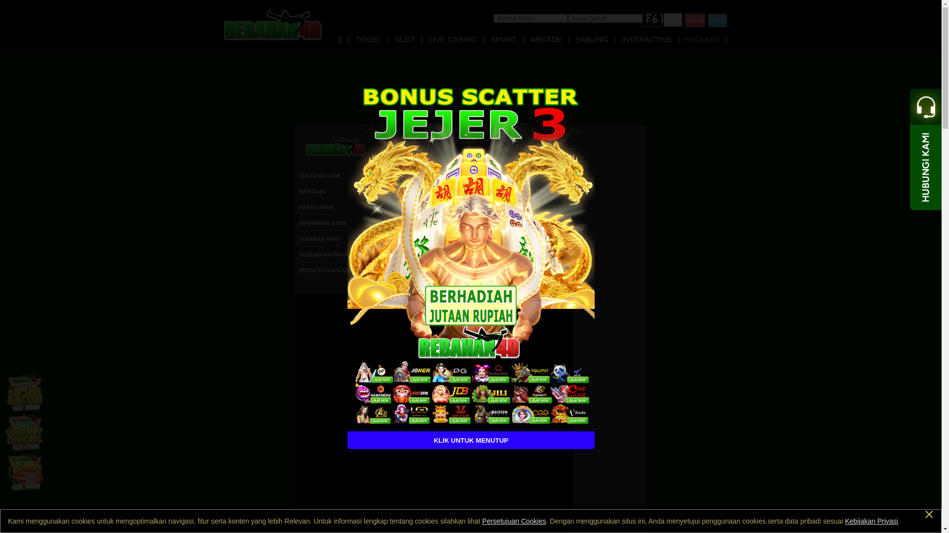 website screenshot of https://rebahanjack.xyz/