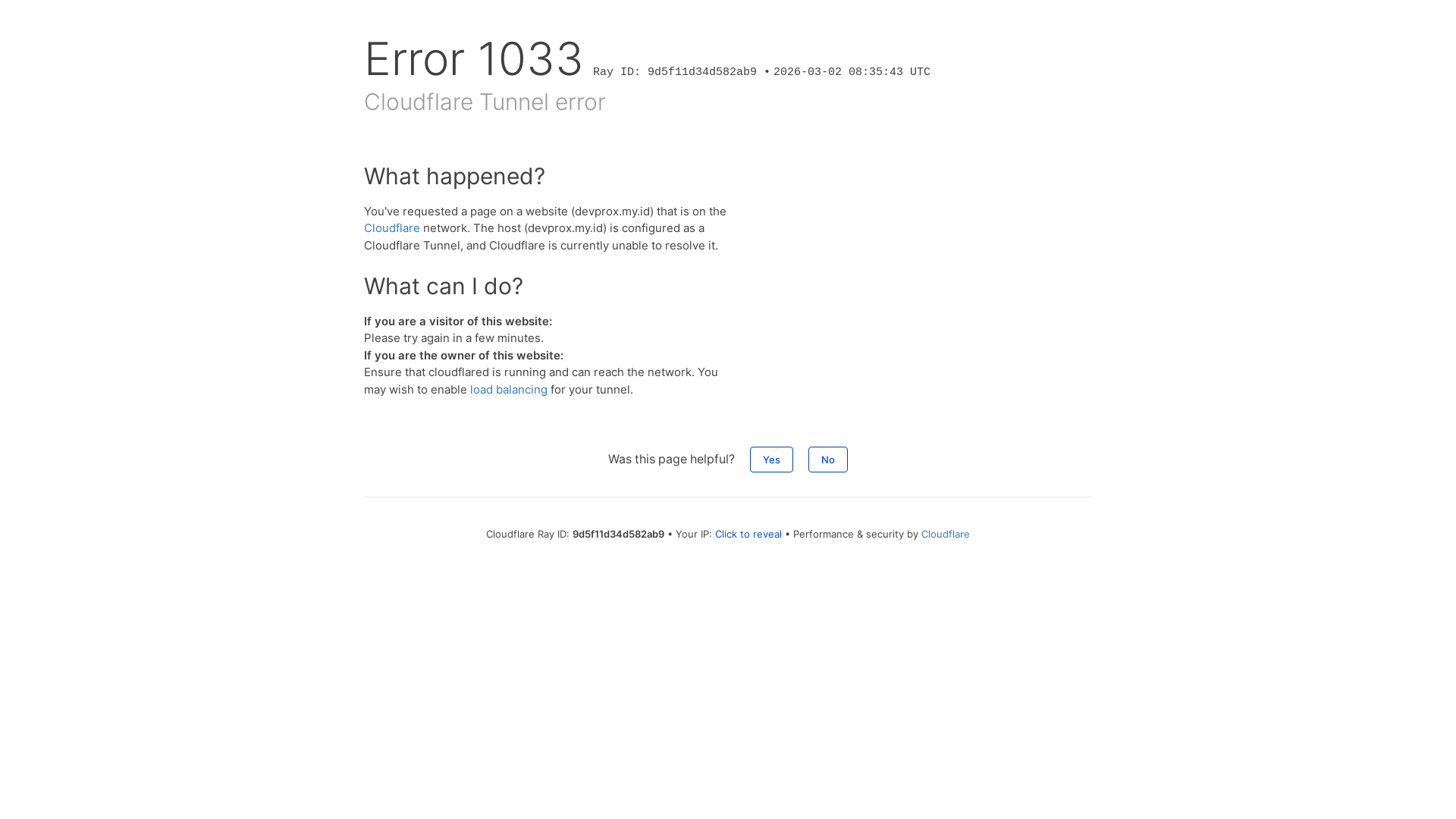 website screenshot of https://devprox.my.id/