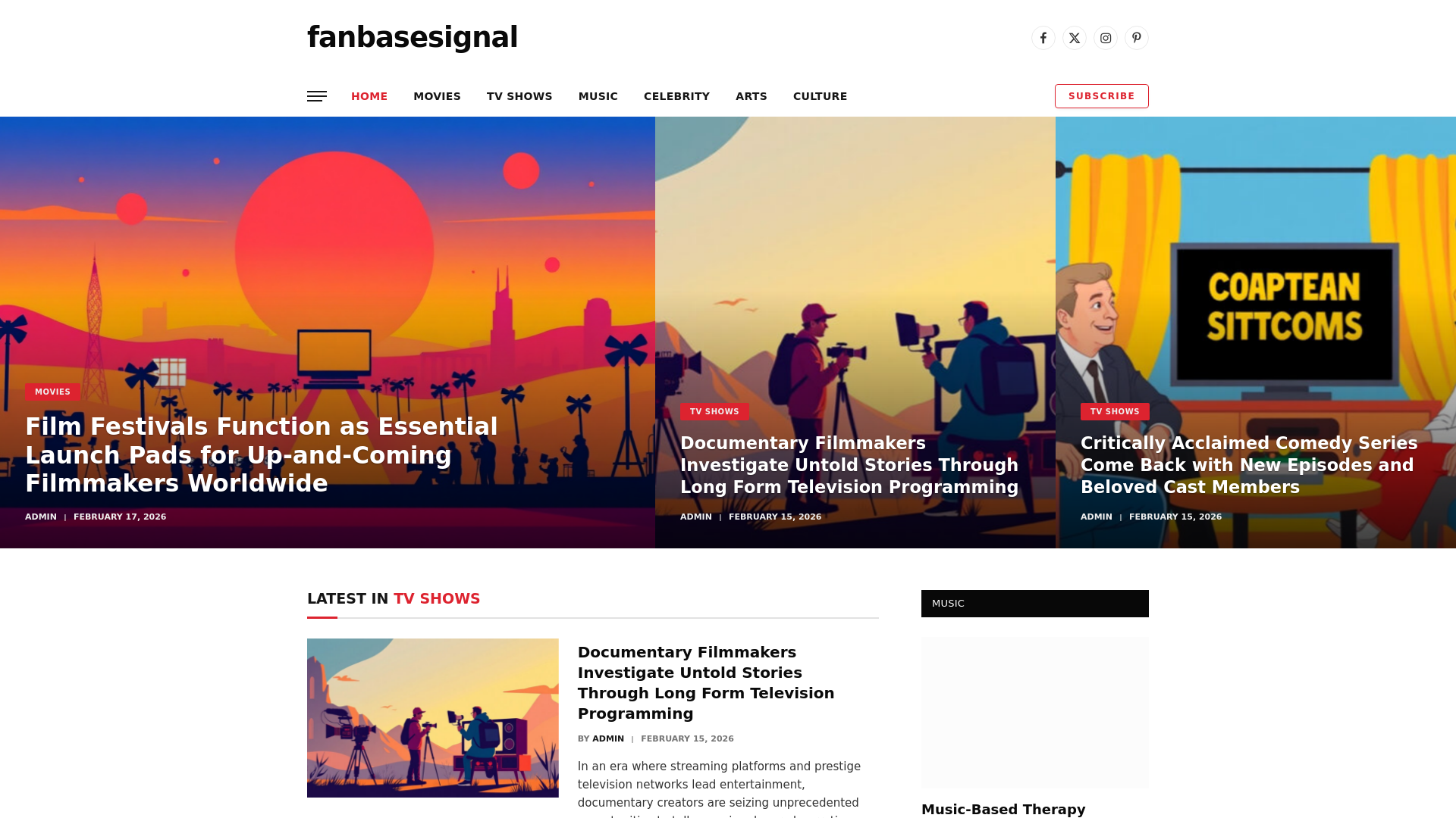 website screenshot of https://fanbasesignal.co.uk/