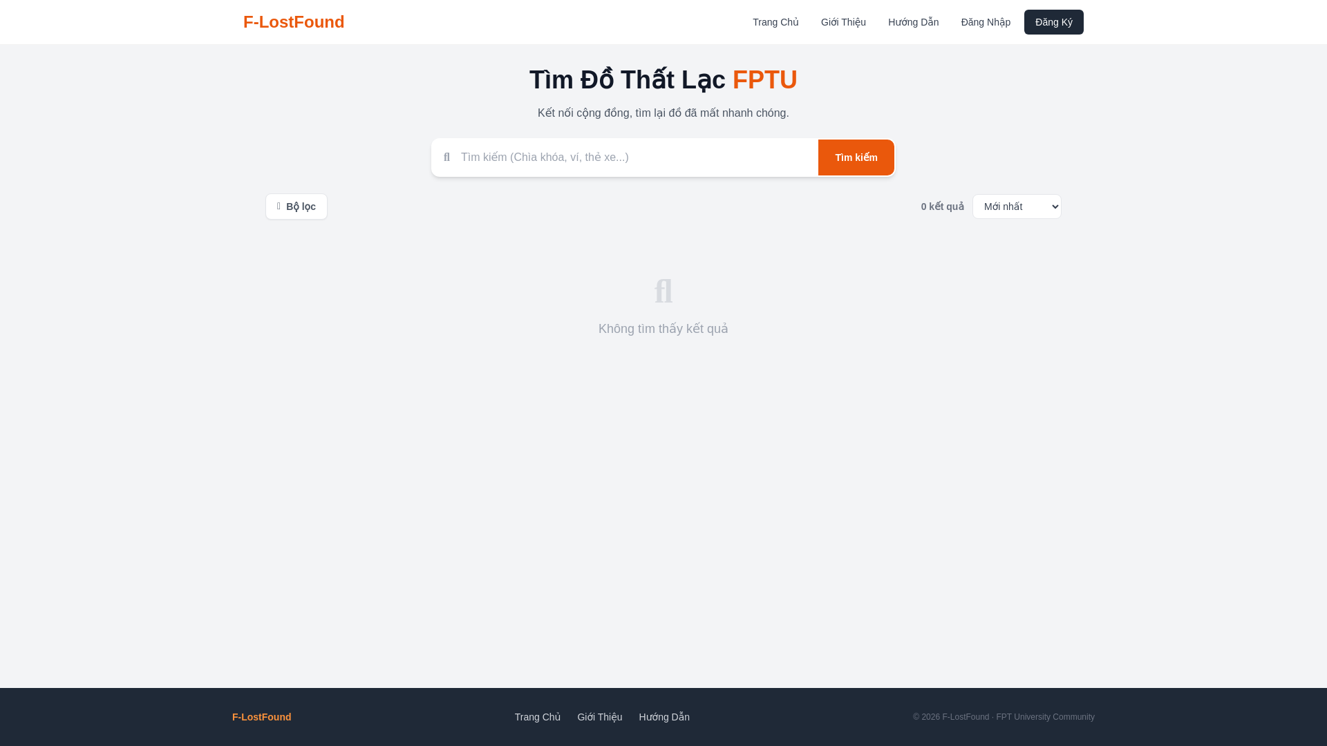 website screenshot of https://flostfound.pages.dev/