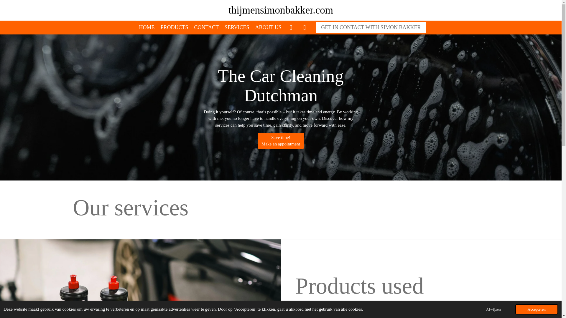 website screenshot of https://thijmensimonbakker.com/