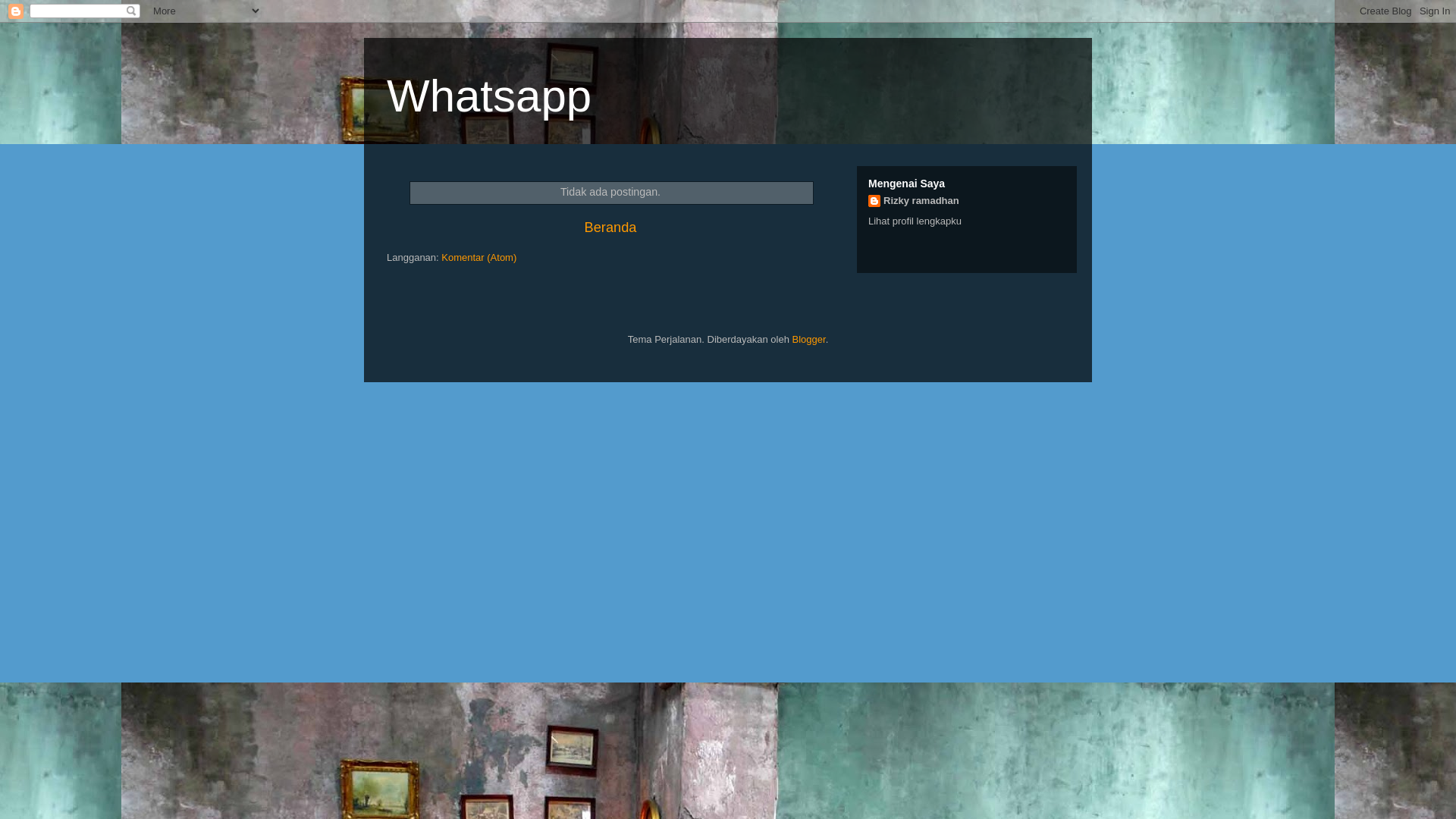 website screenshot of https://kejutanwhatsappakhirtahun2018.blogspot.com/