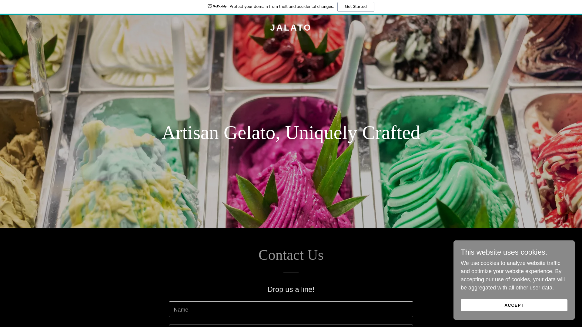 website screenshot of https://jalatopv.com/