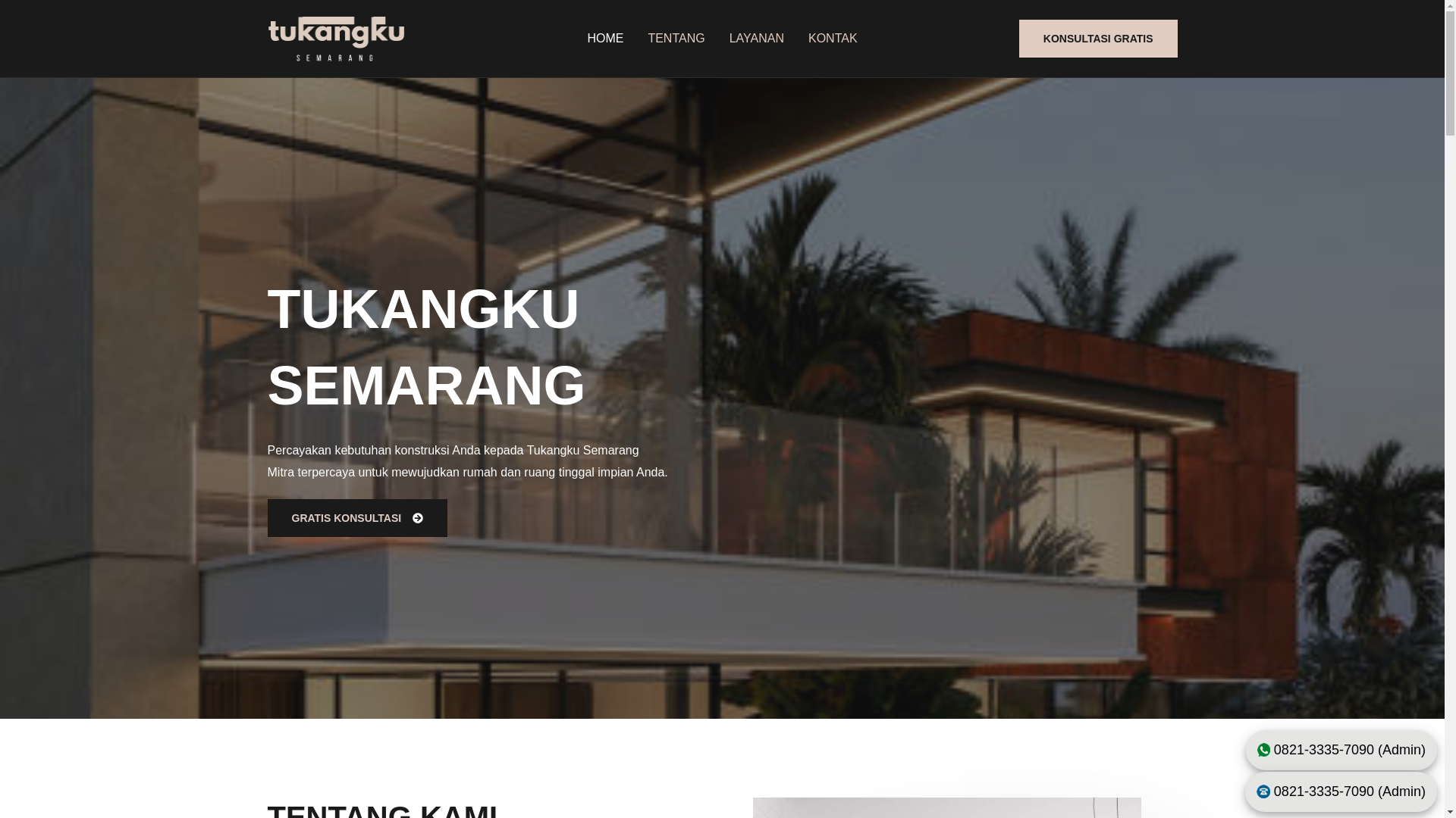 website screenshot of https://templatebaru.pages.dev/