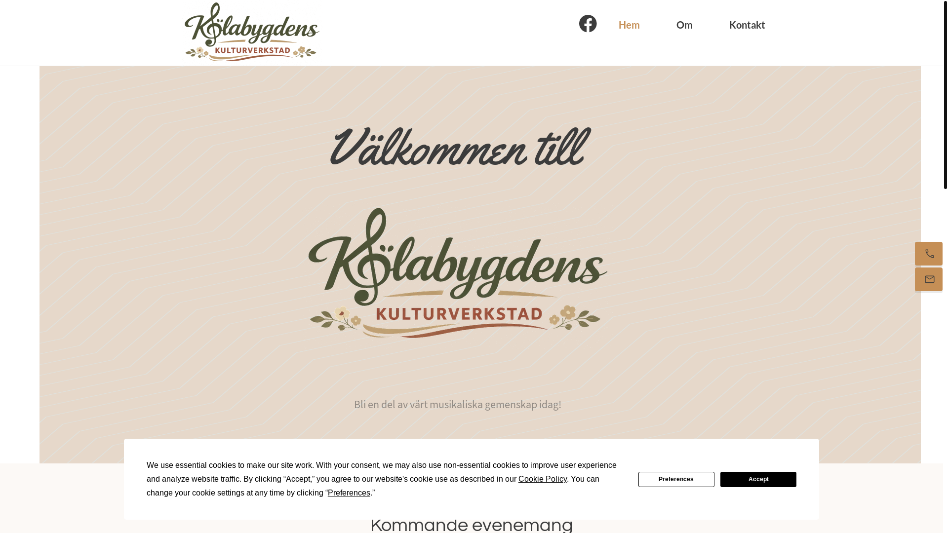 website screenshot of https://kolakulturverkstad.se/