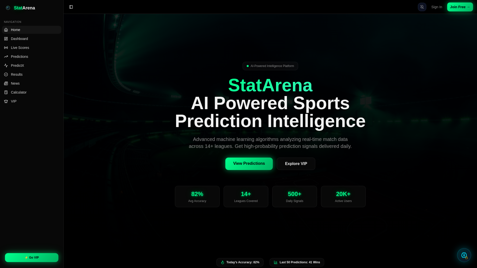 website screenshot of https://statarenapro.com