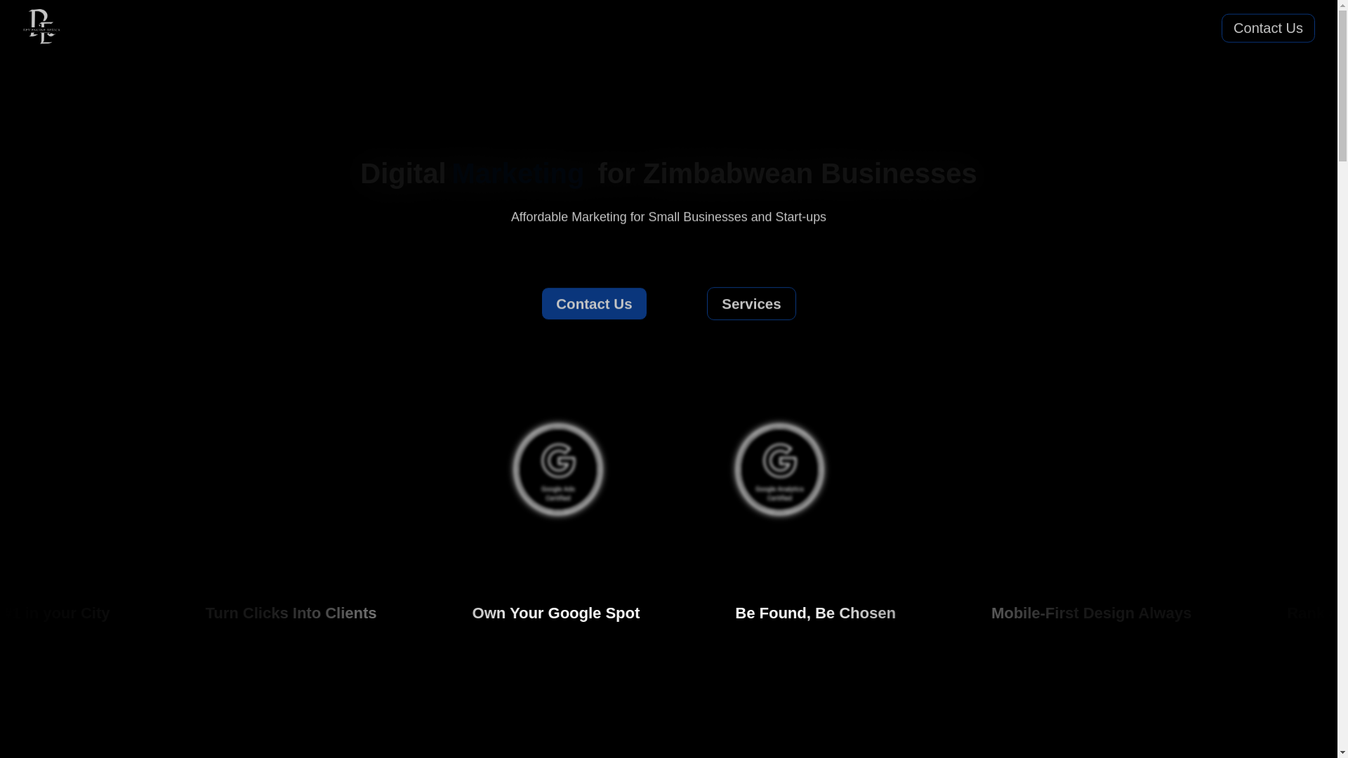 website screenshot of https://revenginedigital.com/