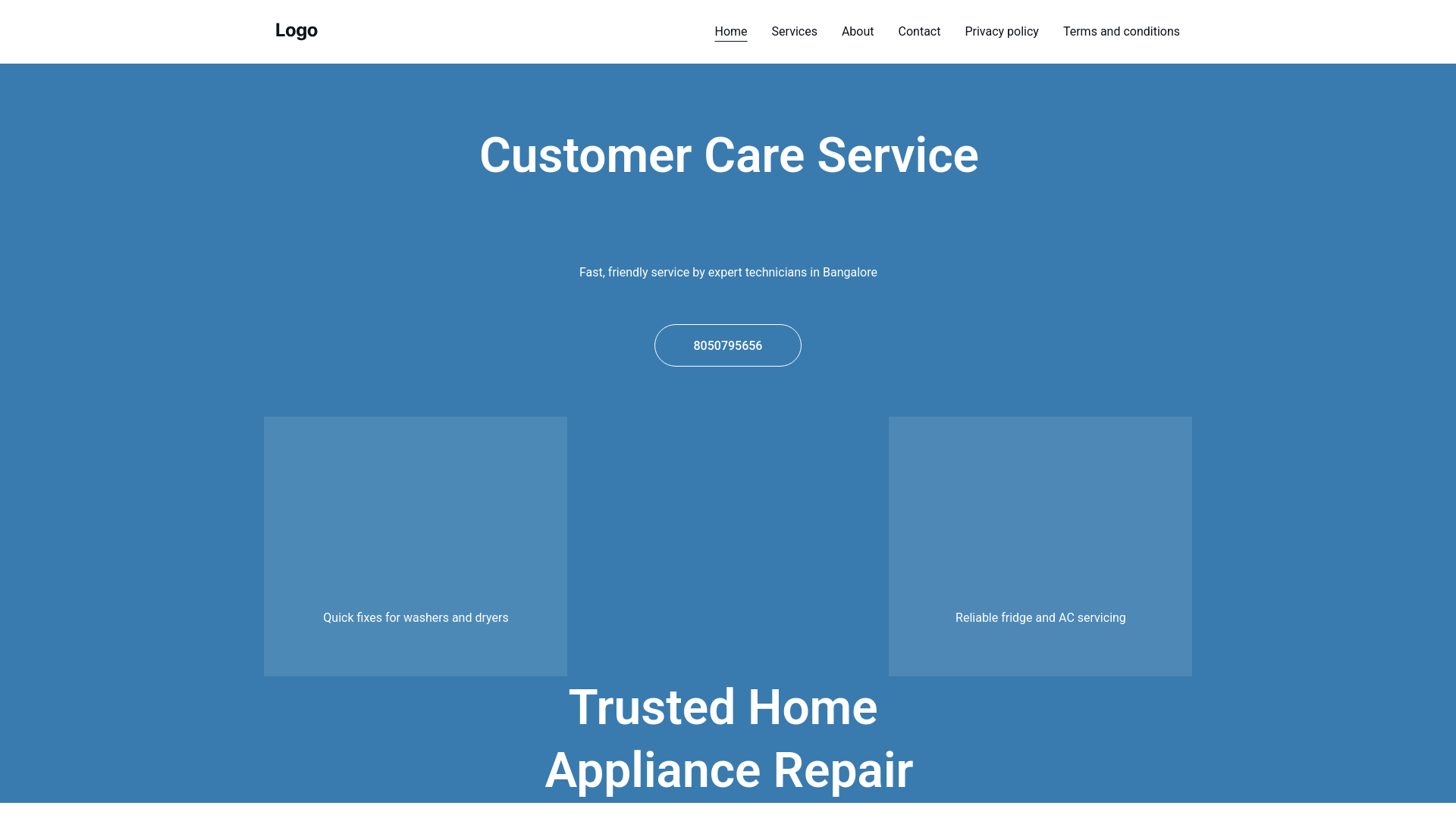 website screenshot of https://customercareservice24-7.online/