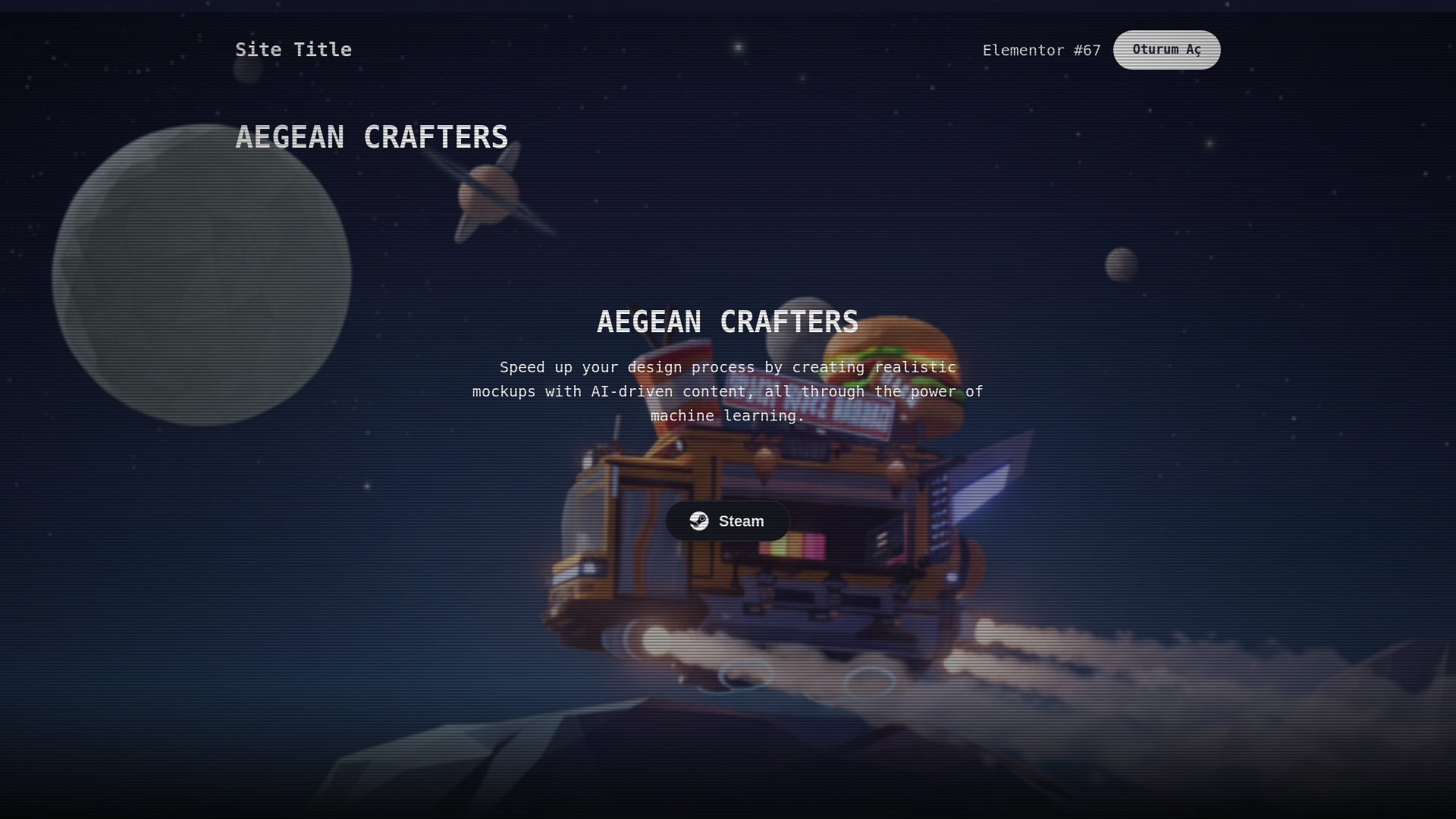 website screenshot of https://aegeancrafters.co/