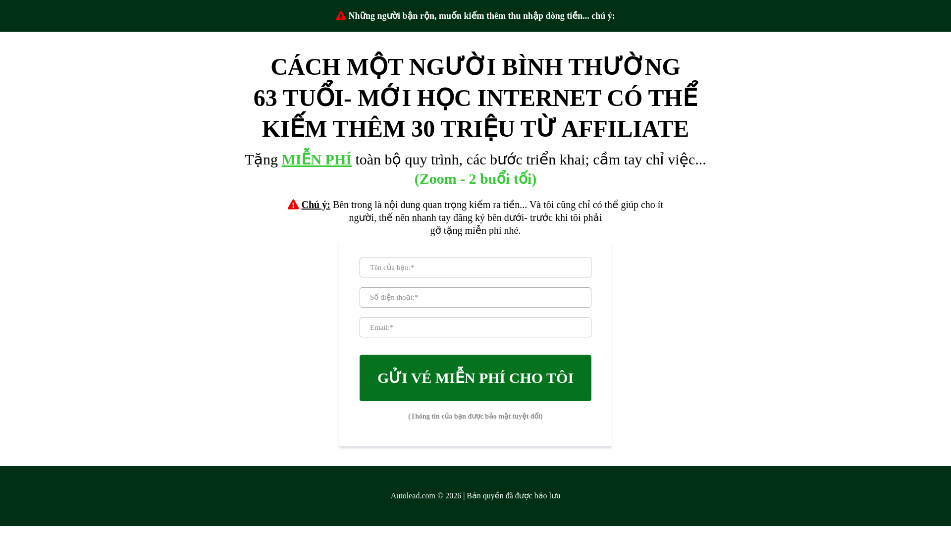 website screenshot of https://giangduongsinh.com/