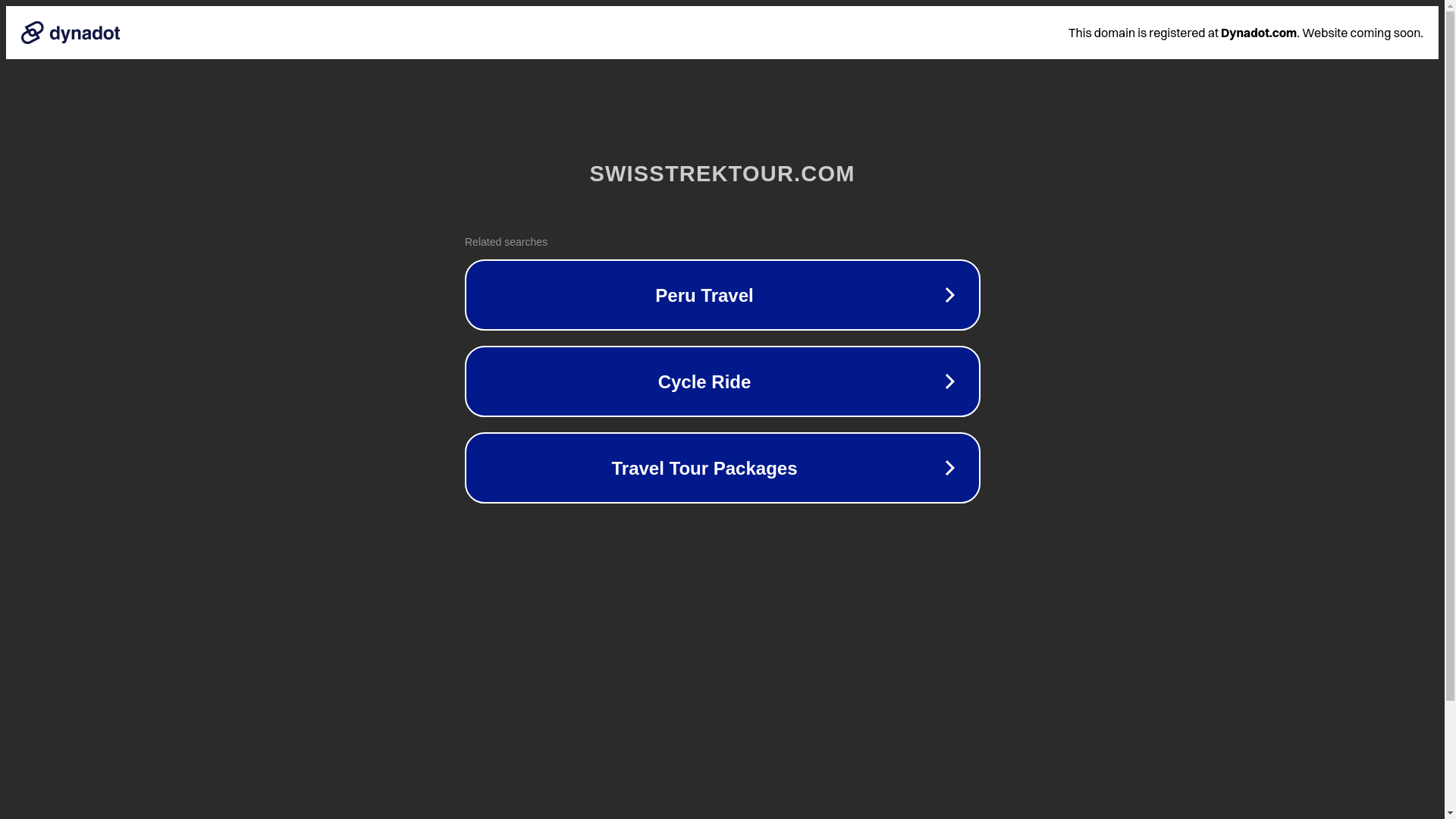 website screenshot of https://swisstrektour.com/