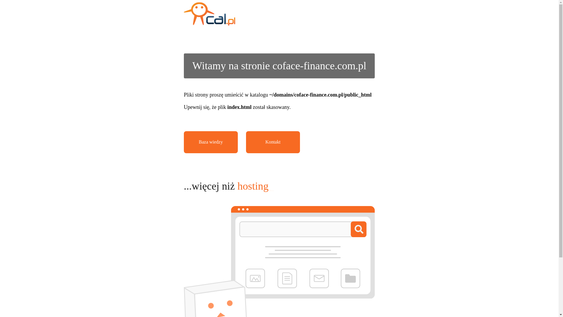 website screenshot of https://coface-finance.com.pl/