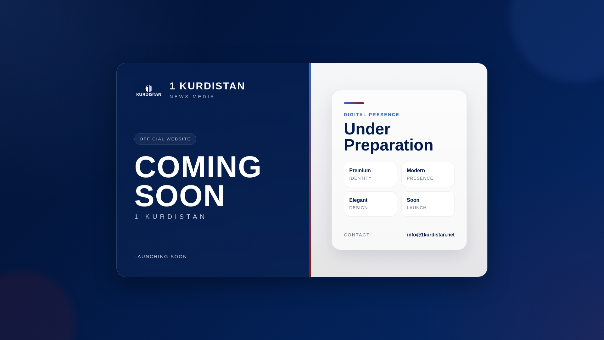 website screenshot of https://1kurdistan.net