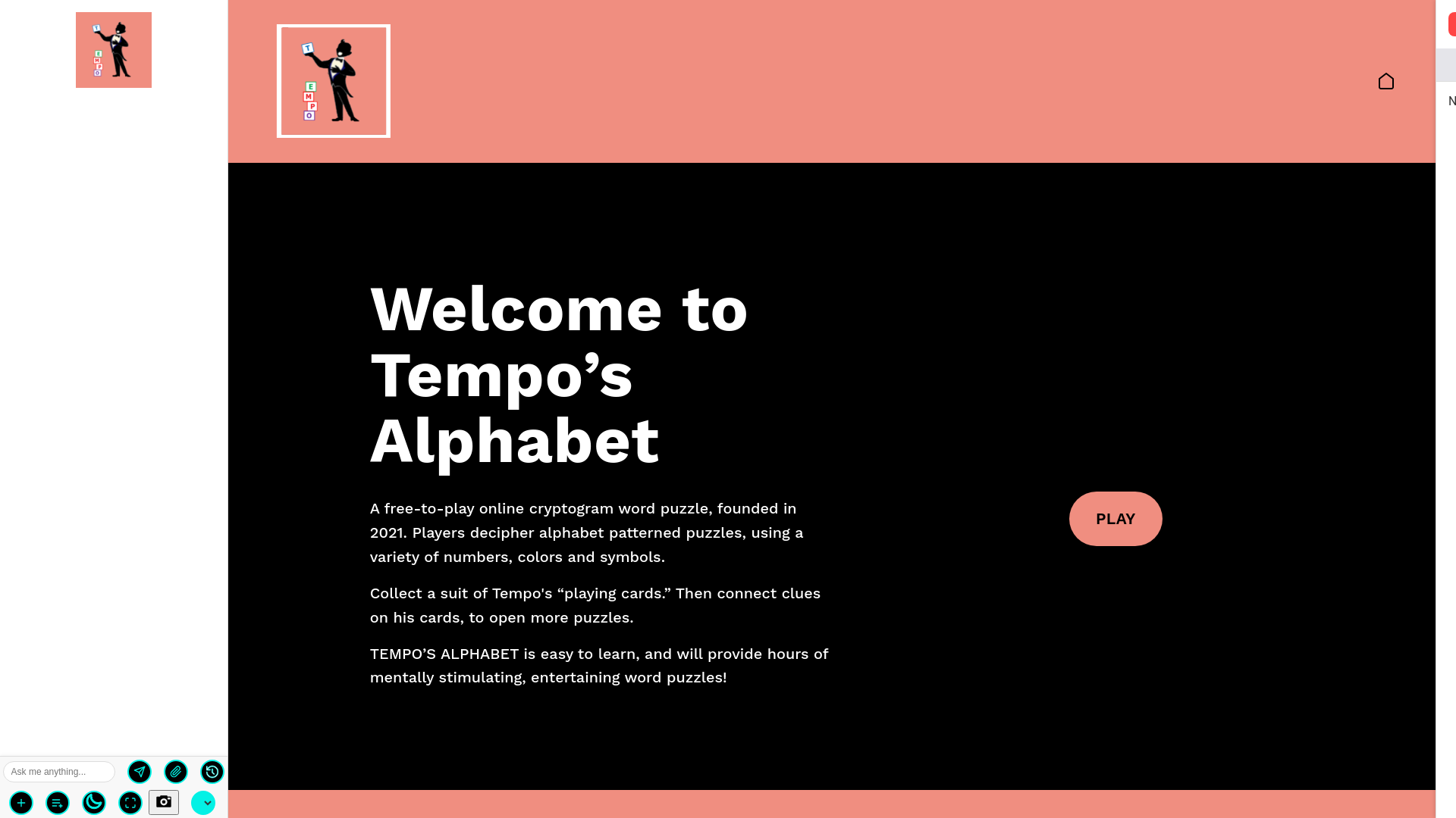 website screenshot of https://chatboy.pages.dev/