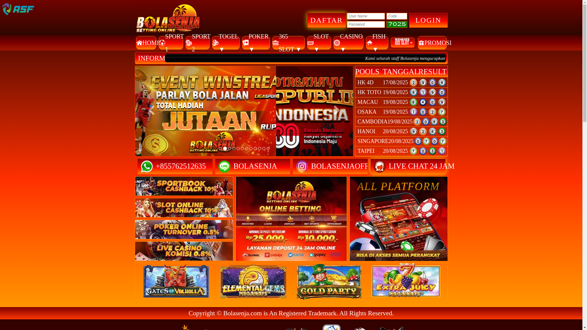 website screenshot of https://bolasenjapublic.com/