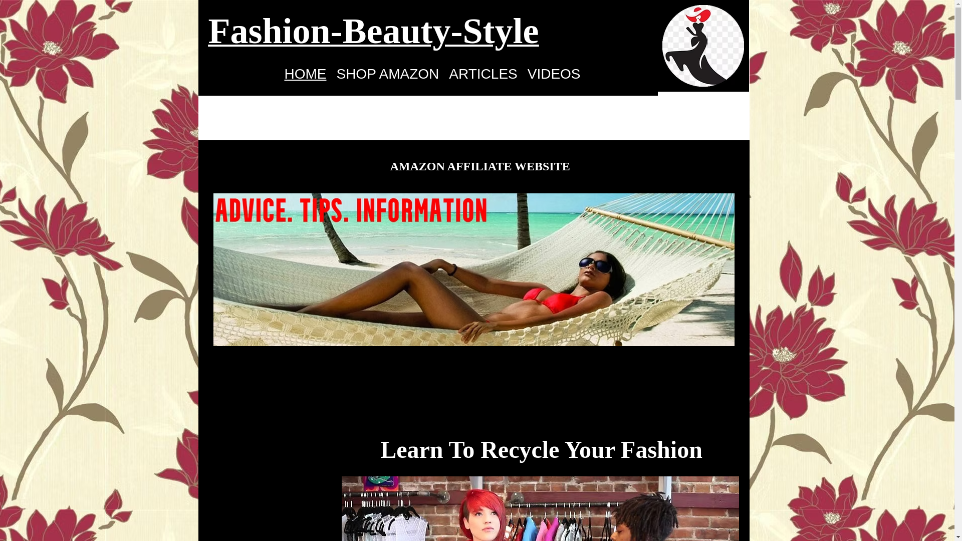 website screenshot of https://mystylefashionandbeautysite.store/