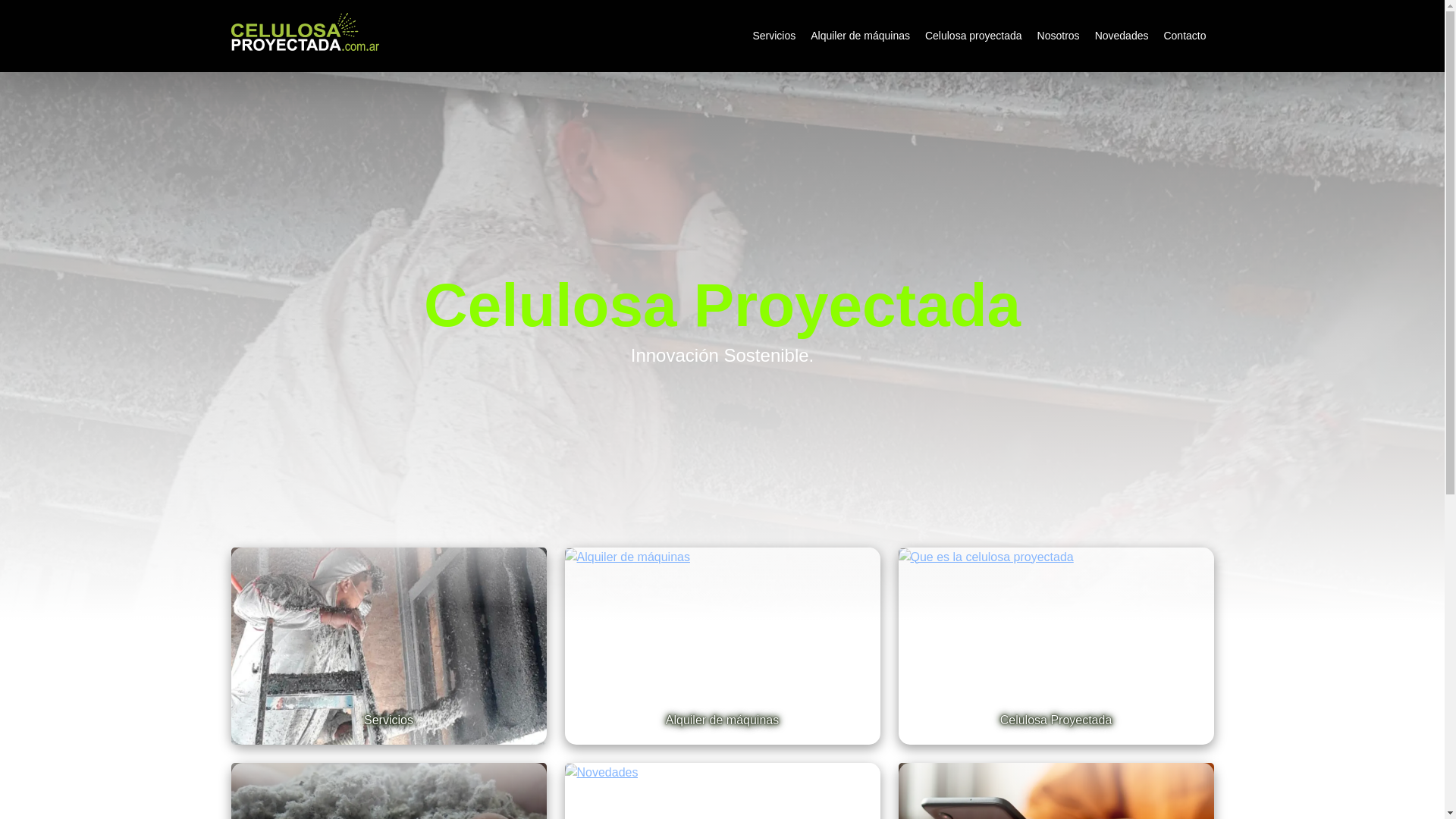 website screenshot of https://celulosaproyectada.com.ar/