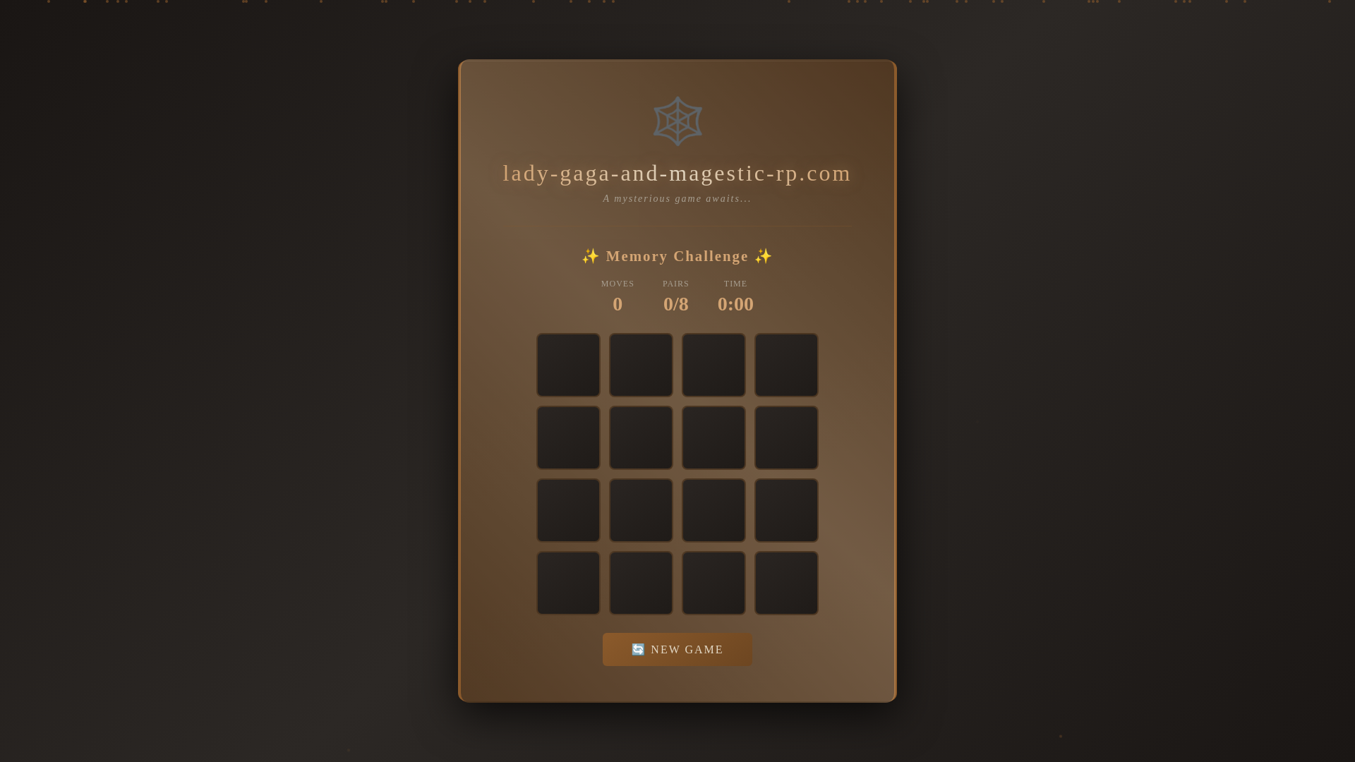 website screenshot of https://lady-gaga-and-magestic-rp.com