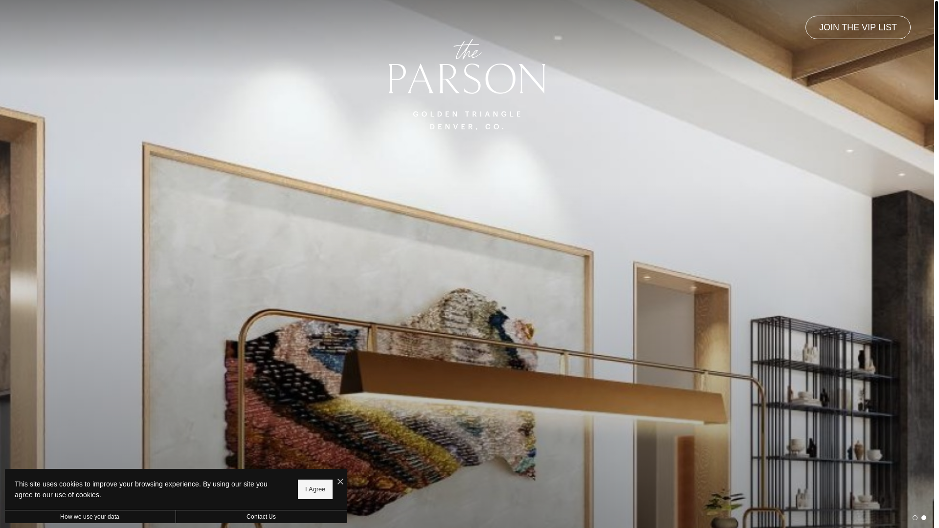 website screenshot of https://livetheparson.com/
