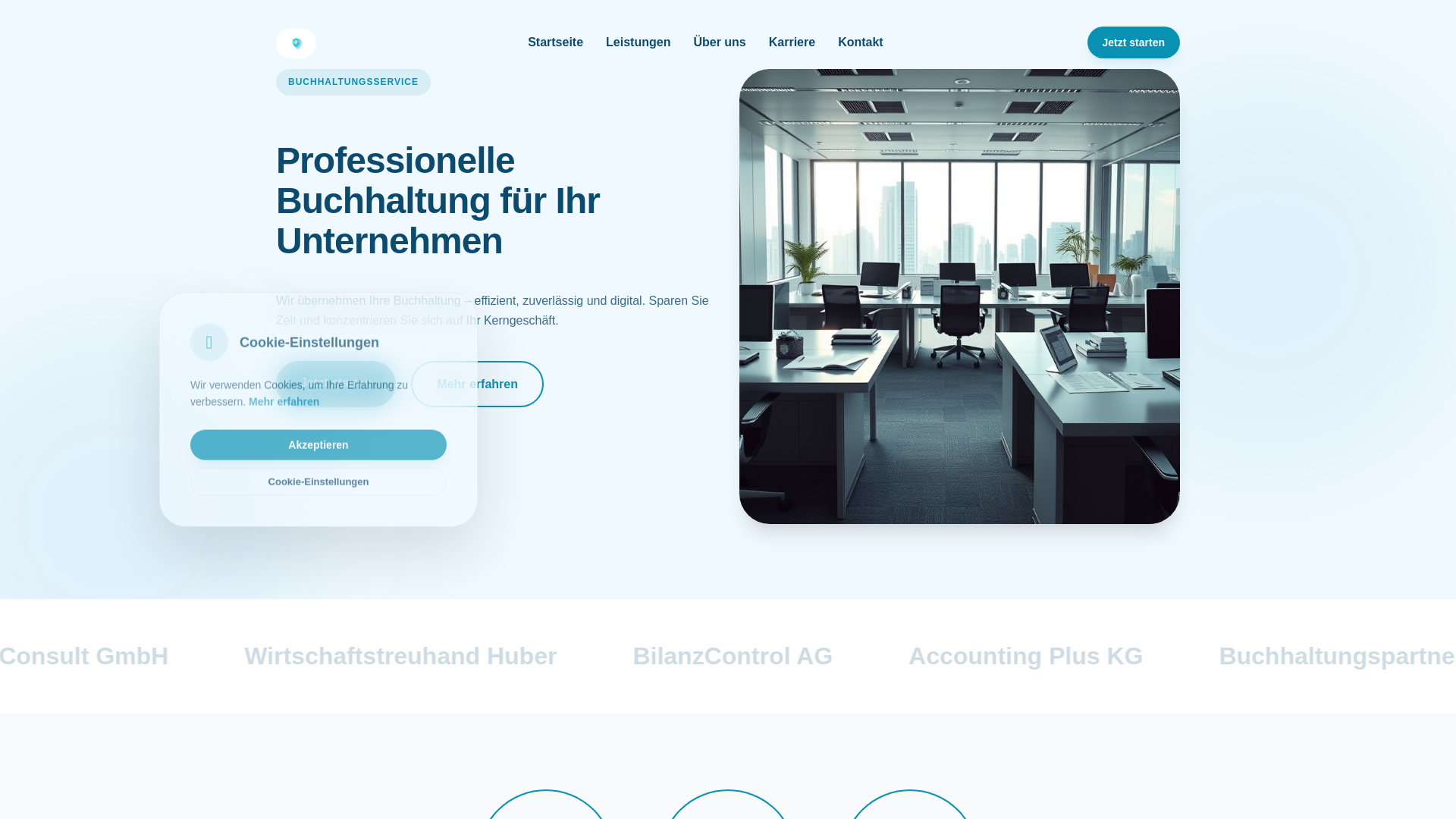website screenshot of https://professionellebuch.info/