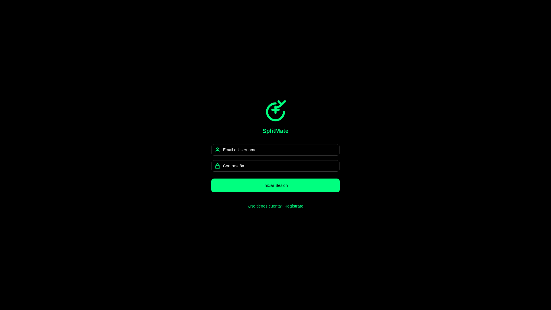 website screenshot of https://splitmate.fun/