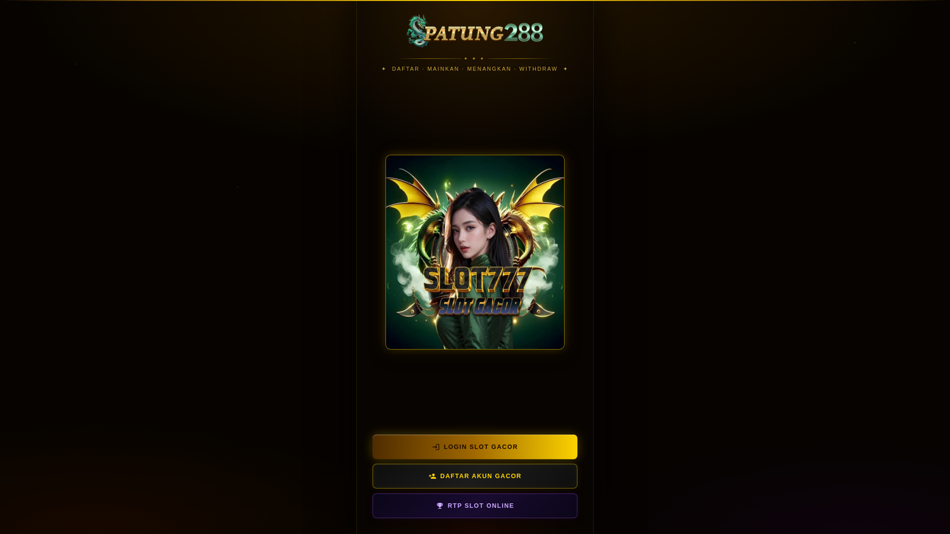 website screenshot of https://slot-gacor-patung288.pages.dev/