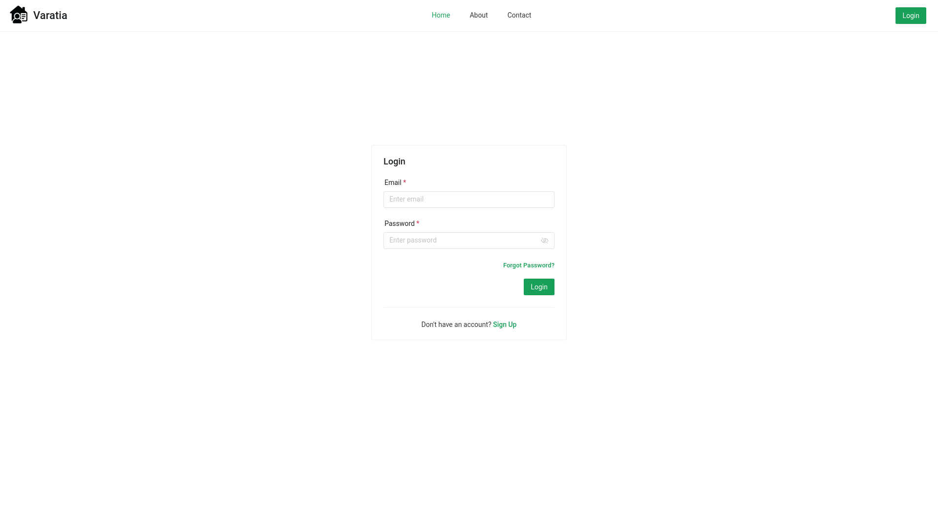 website screenshot of https://varatia.pages.dev/