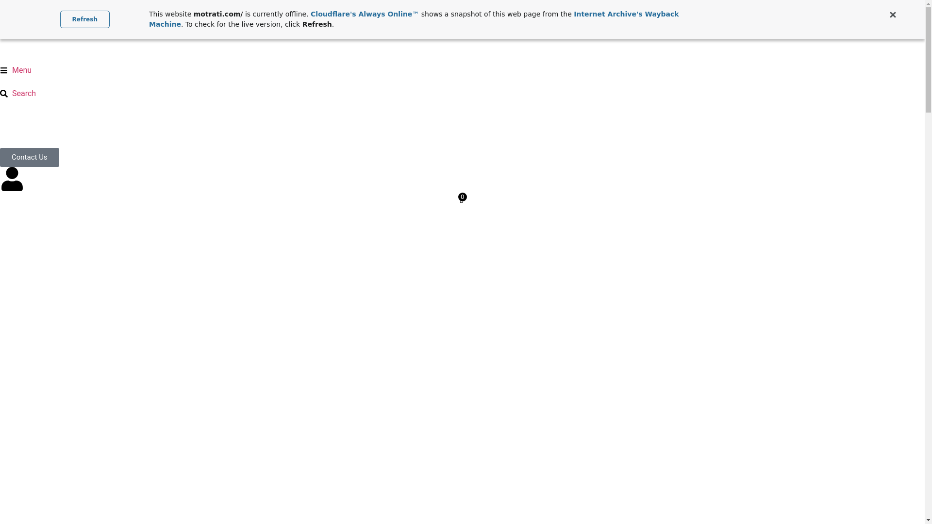 website screenshot of https://motrati.com