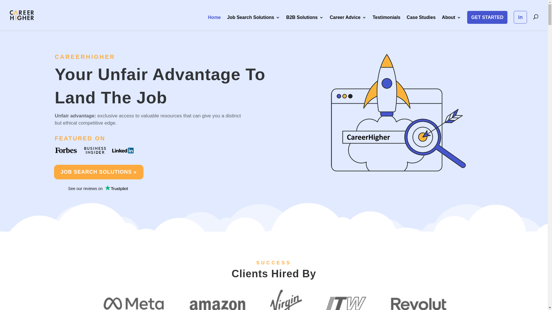 website screenshot of https://careerhigherway.com/