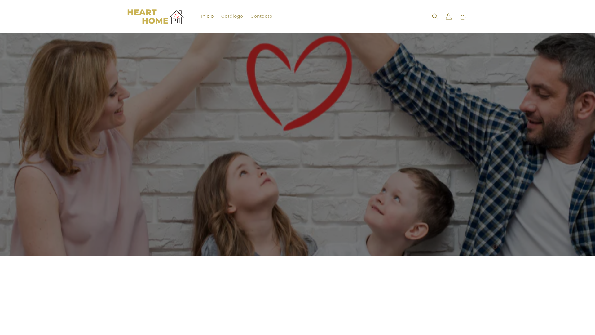 website screenshot of https://hearthome.casa/