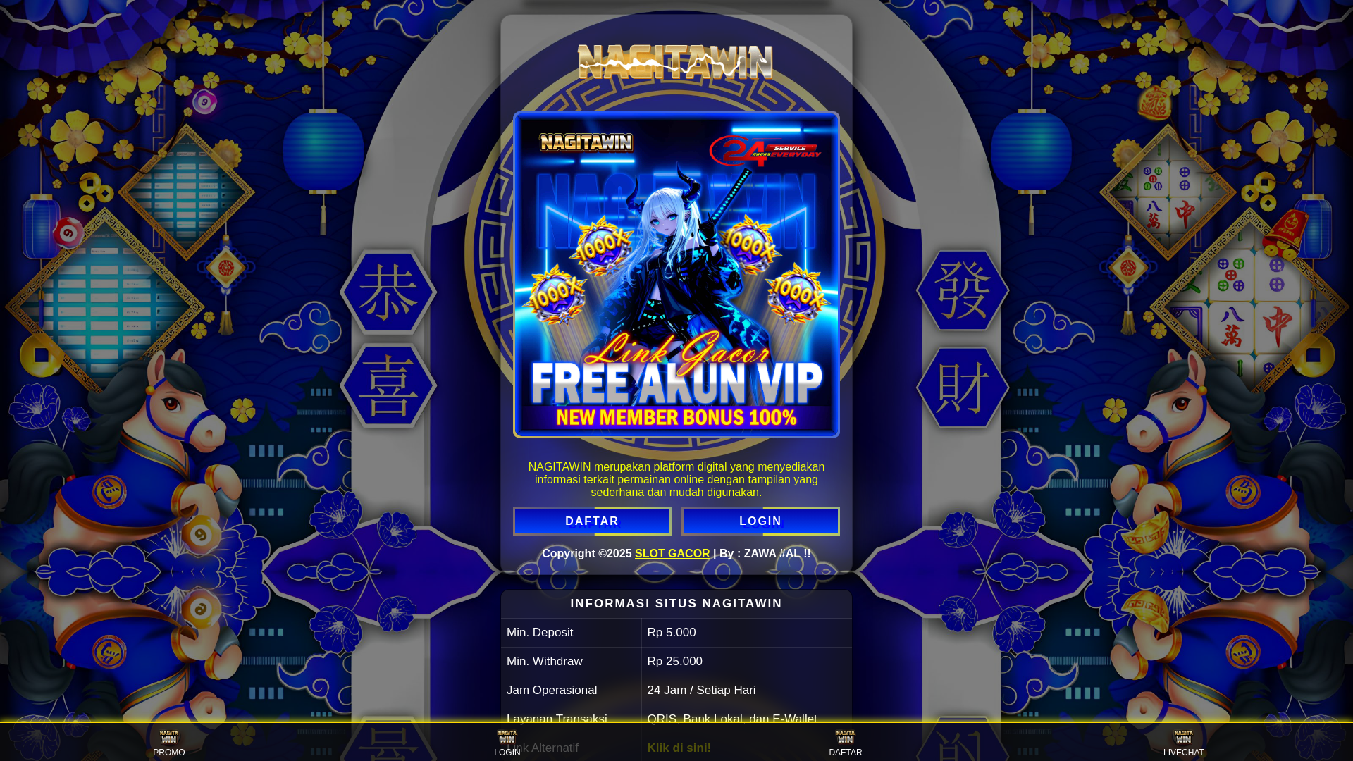 website screenshot of https://nagitabaikdancantik.pages.dev/