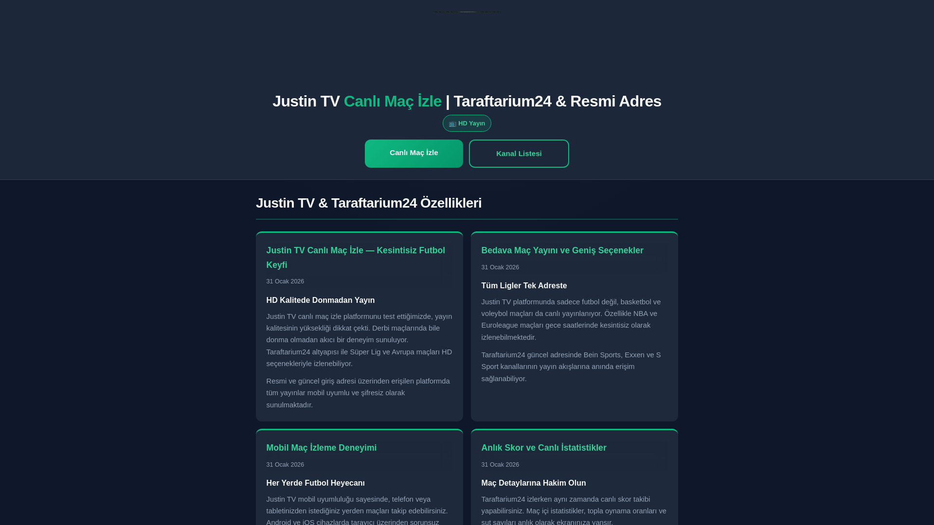 website screenshot of https://justintv-patron13.vip/