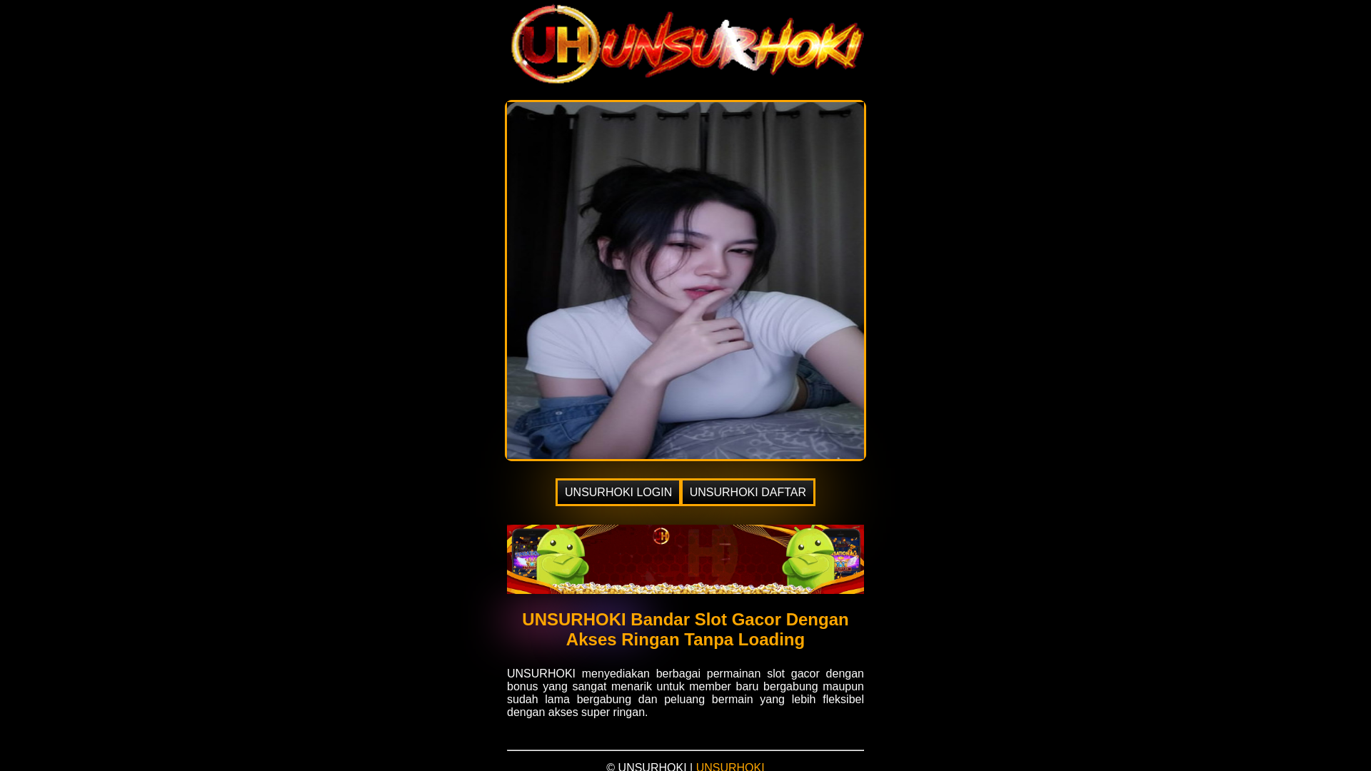 website screenshot of https://oneslotgacorhoki.pages.dev/