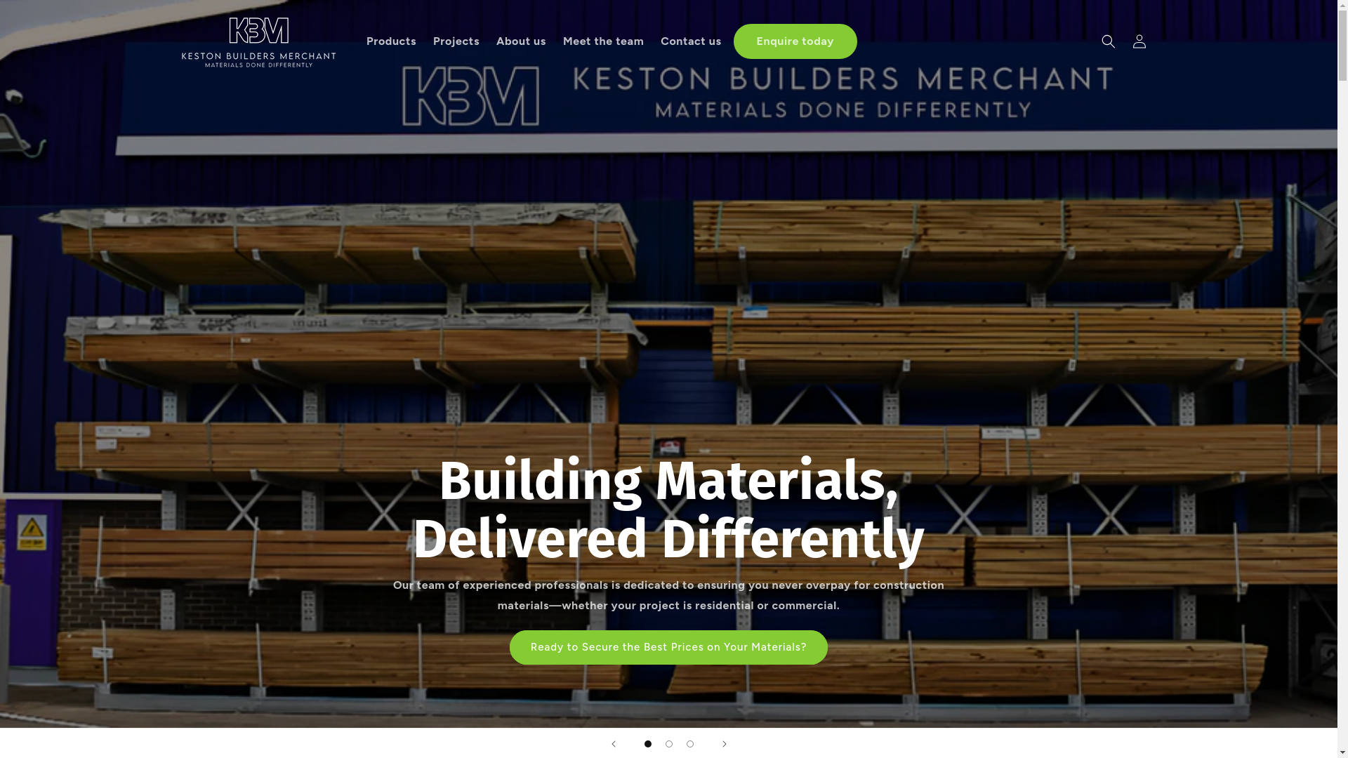 website screenshot of https://kestonbm.com/