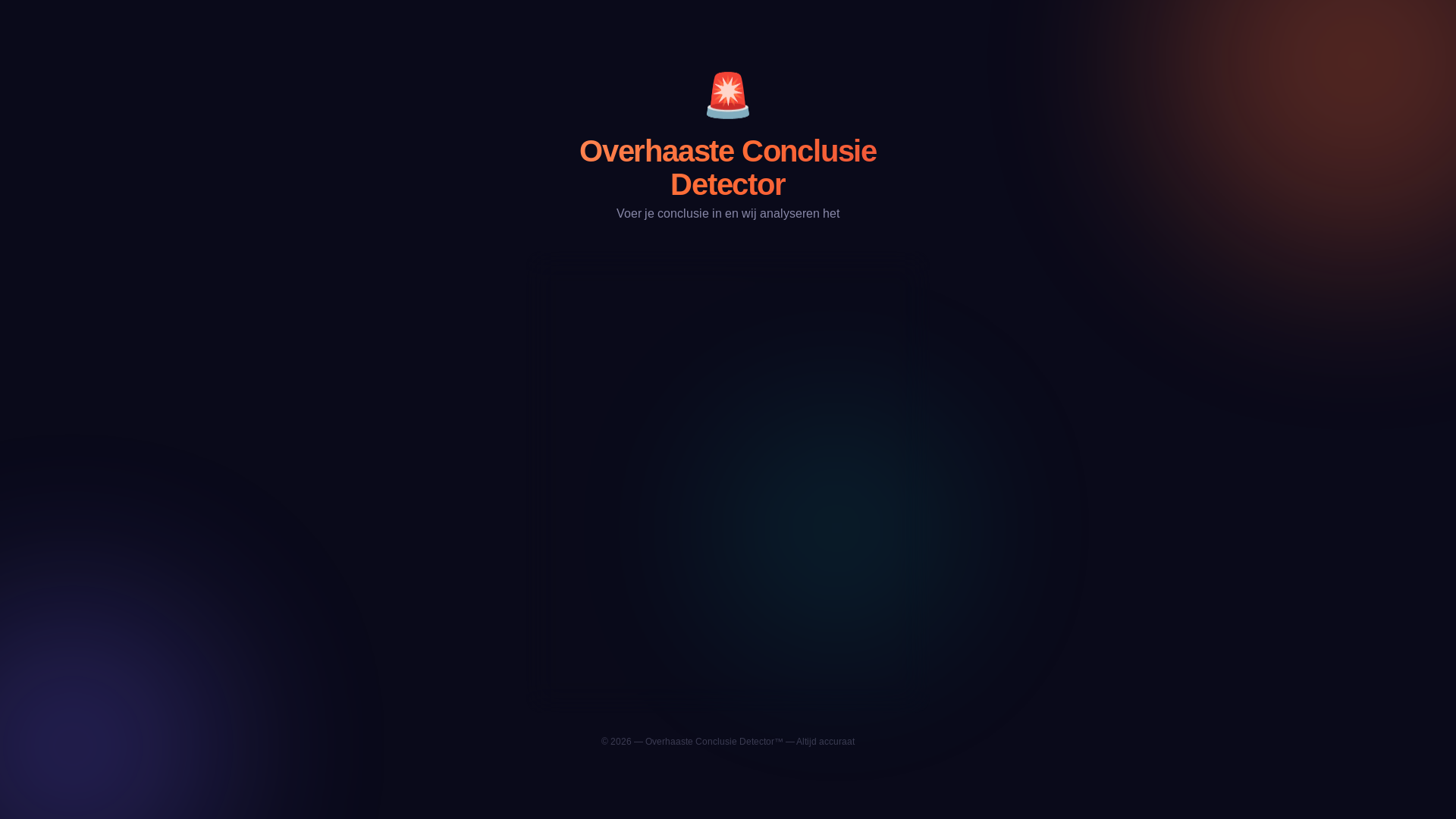 website screenshot of https://overhaasteconclusie.pages.dev/