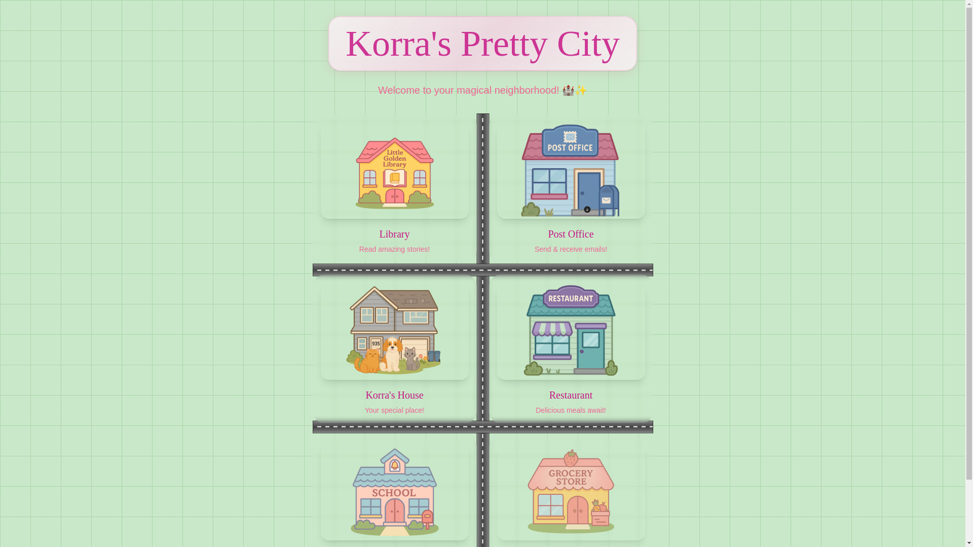 website screenshot of https://korracity2.com/
