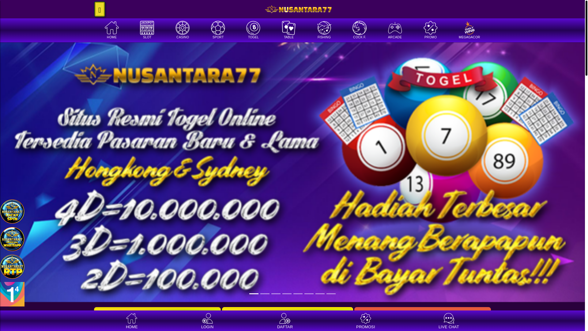 website screenshot of https://nusantarabahagia3.xyz/