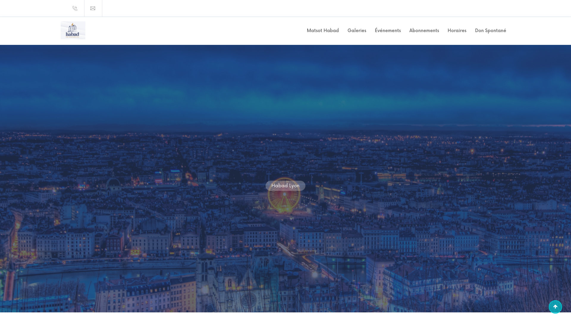 website screenshot of https://habadlyon.net/