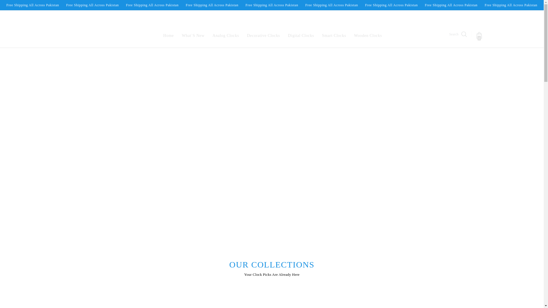 website screenshot of https://clockwala.shop/