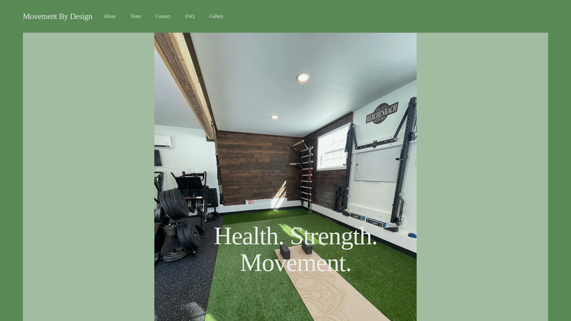 website screenshot of https://mbdburlington.com/