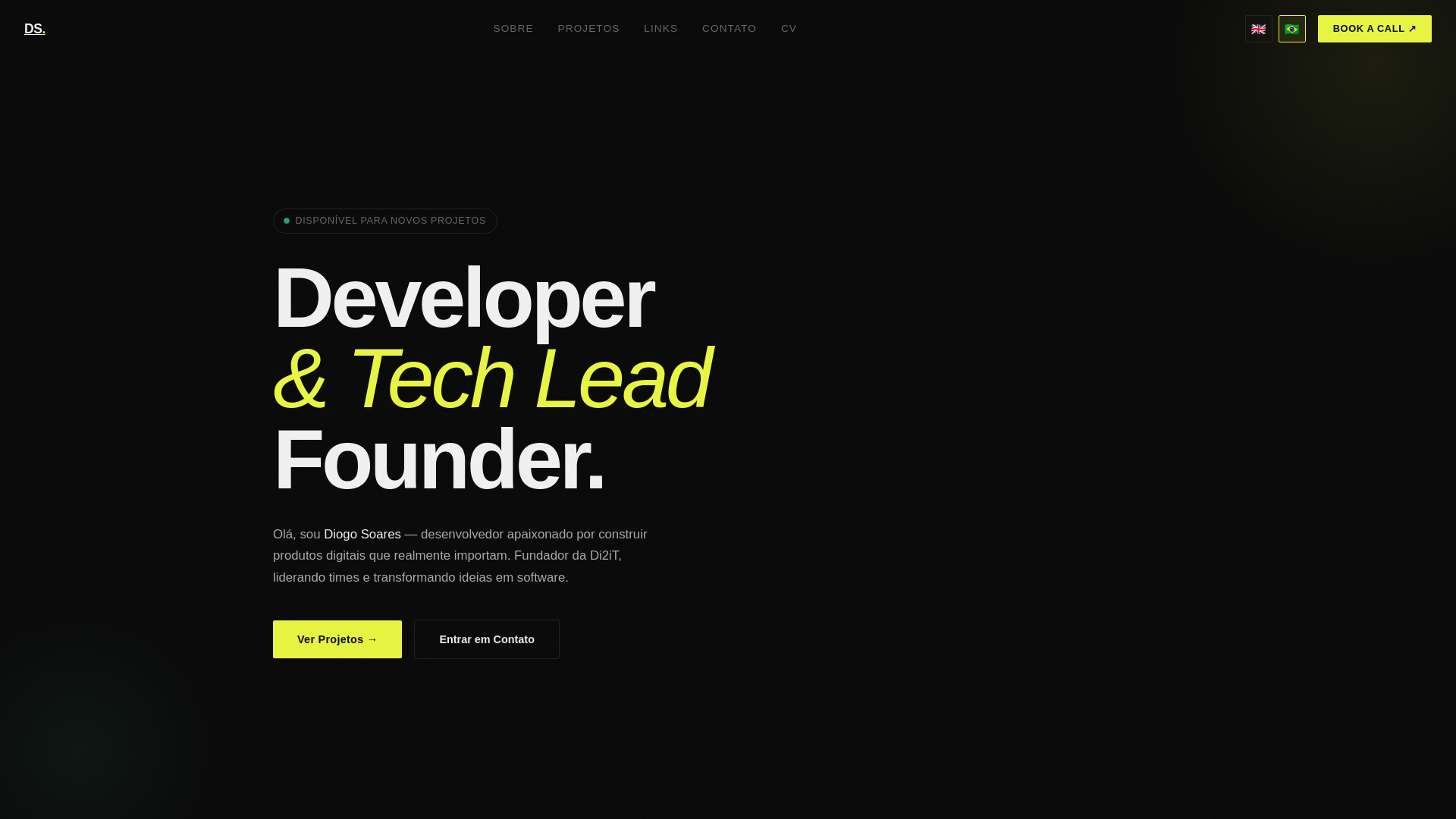 website screenshot of https://diogosoares-website.pages.dev/