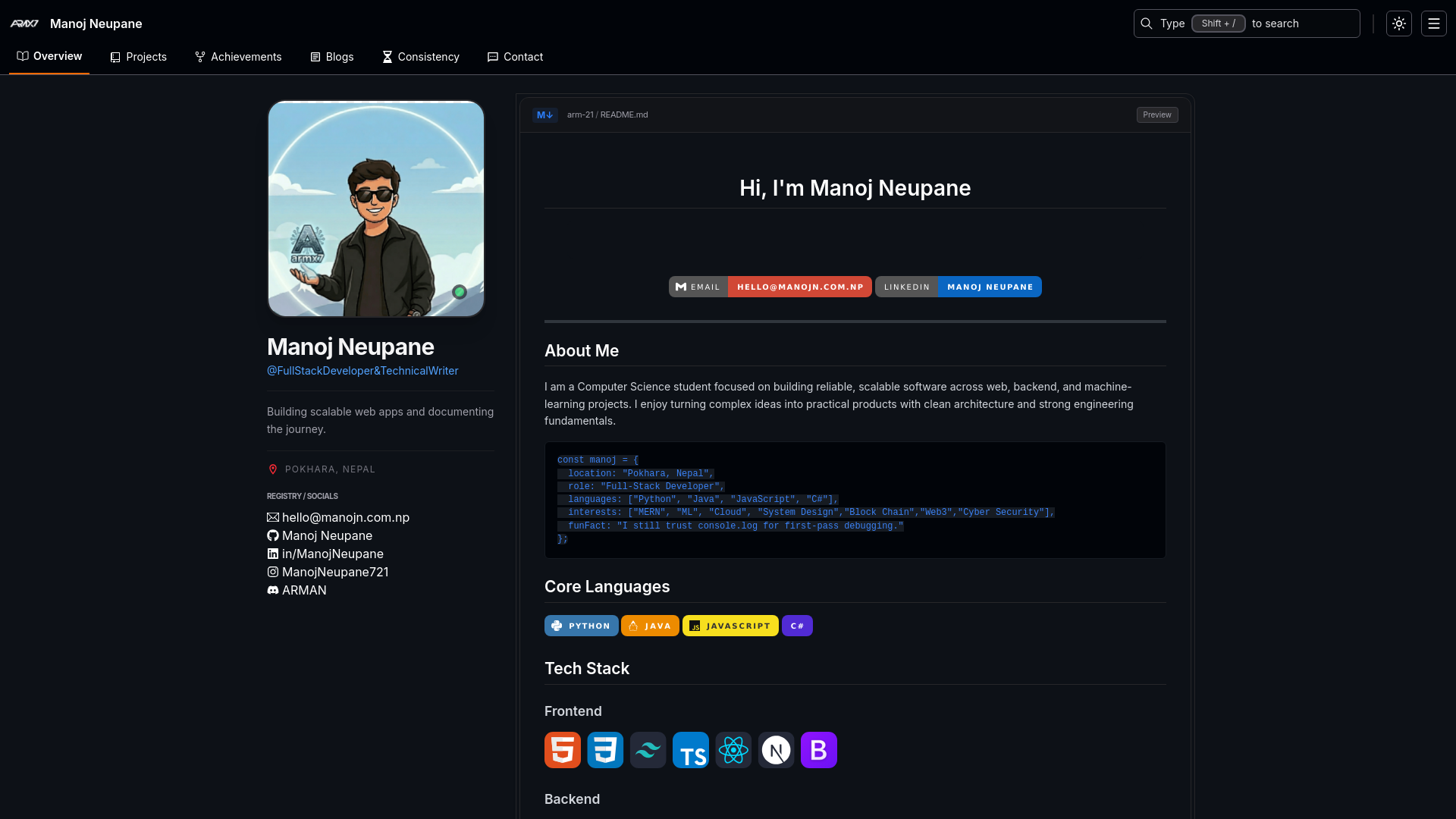 website screenshot of https://manojneupane11-com-np.pages.dev/
