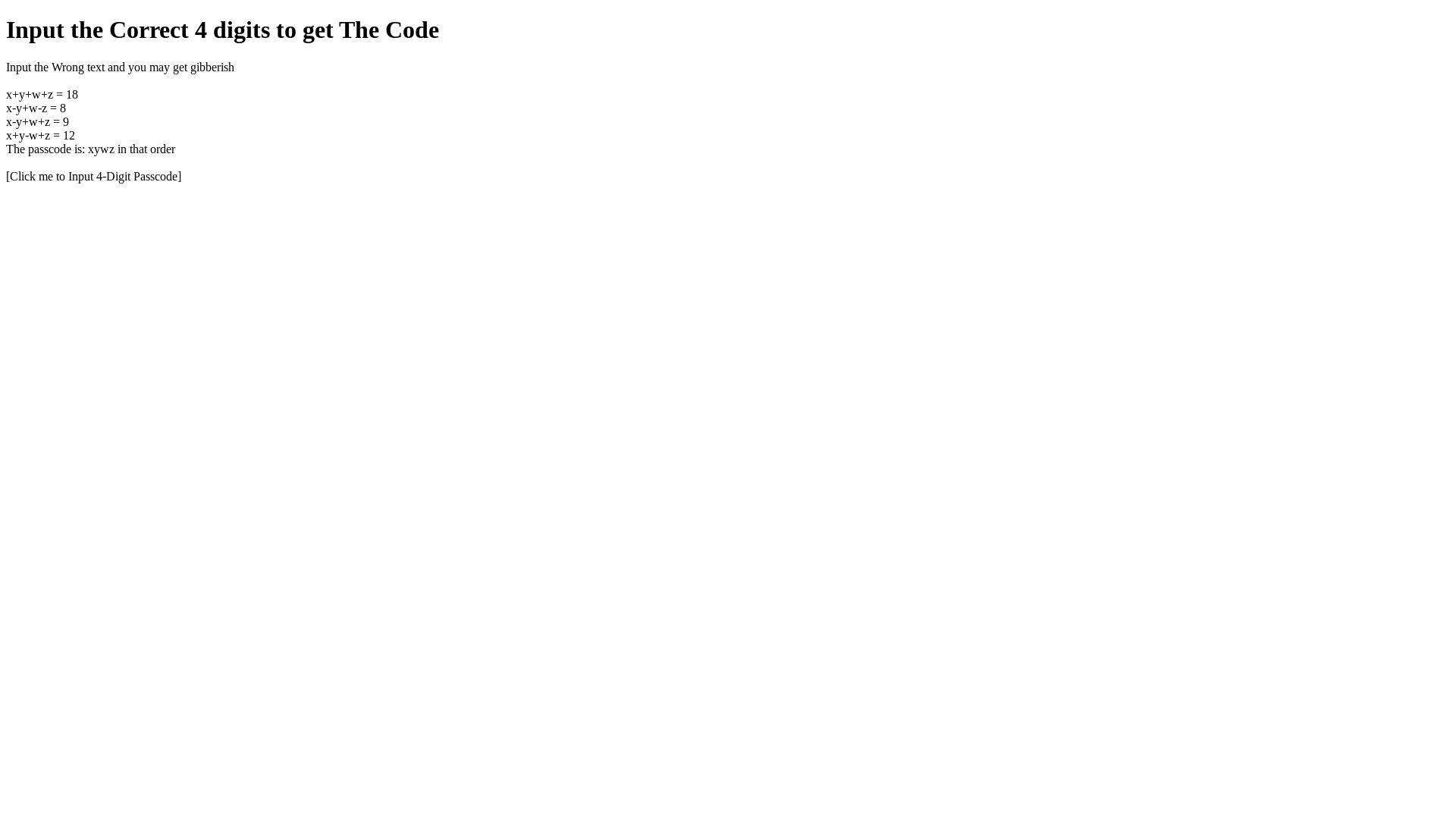 website screenshot of https://passcode-cx7.pages.dev/
