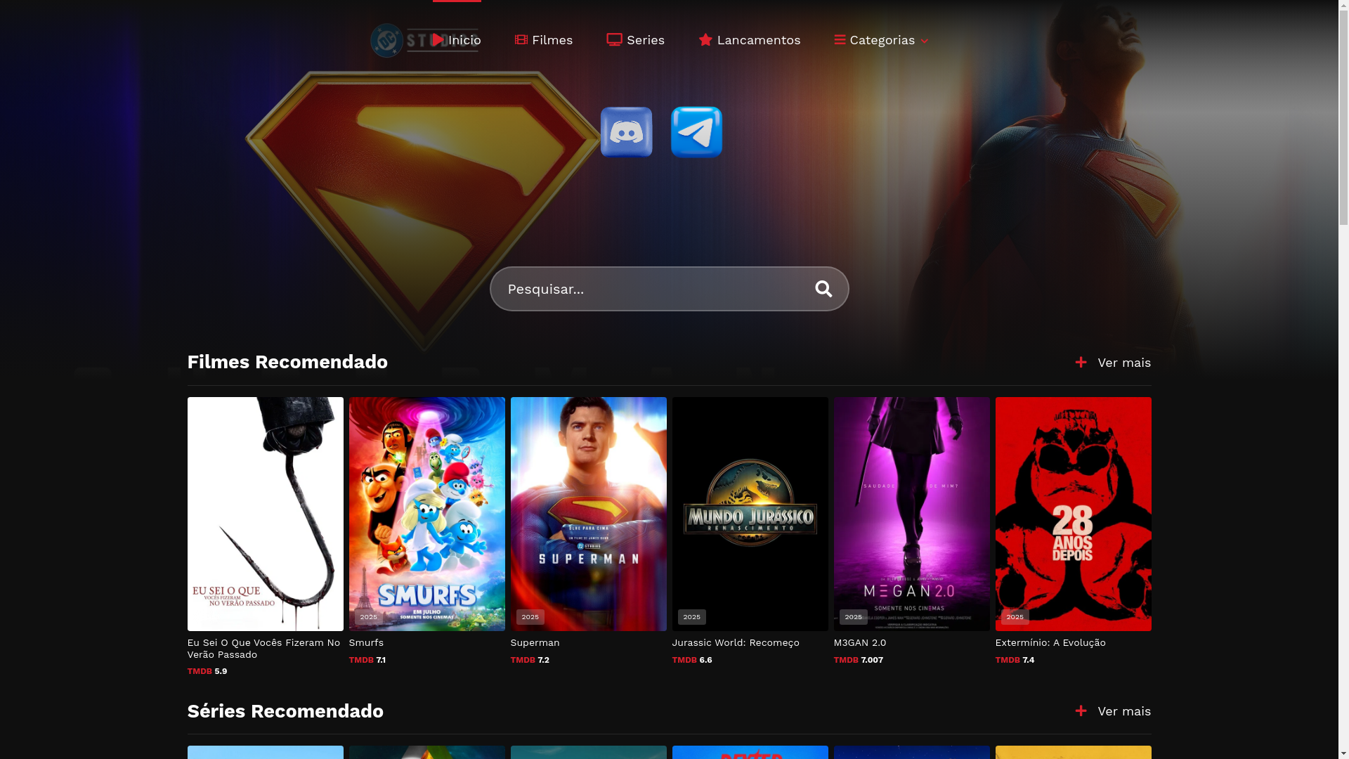 website screenshot of https://doramasonline.co/