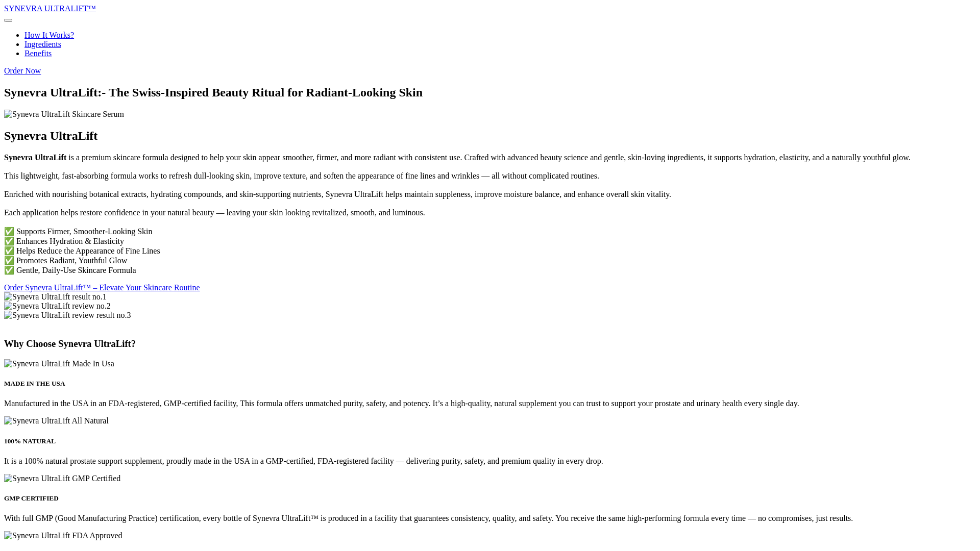 website screenshot of https://synevraultralifts.net/