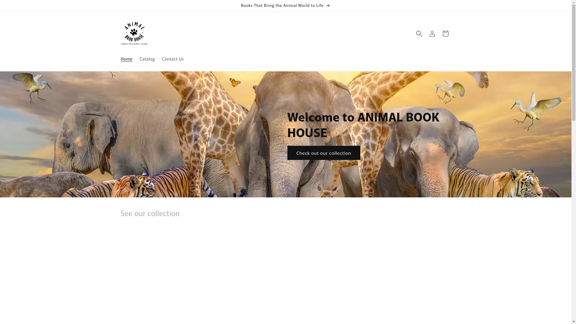 website screenshot of https://animalbookhouse.es/